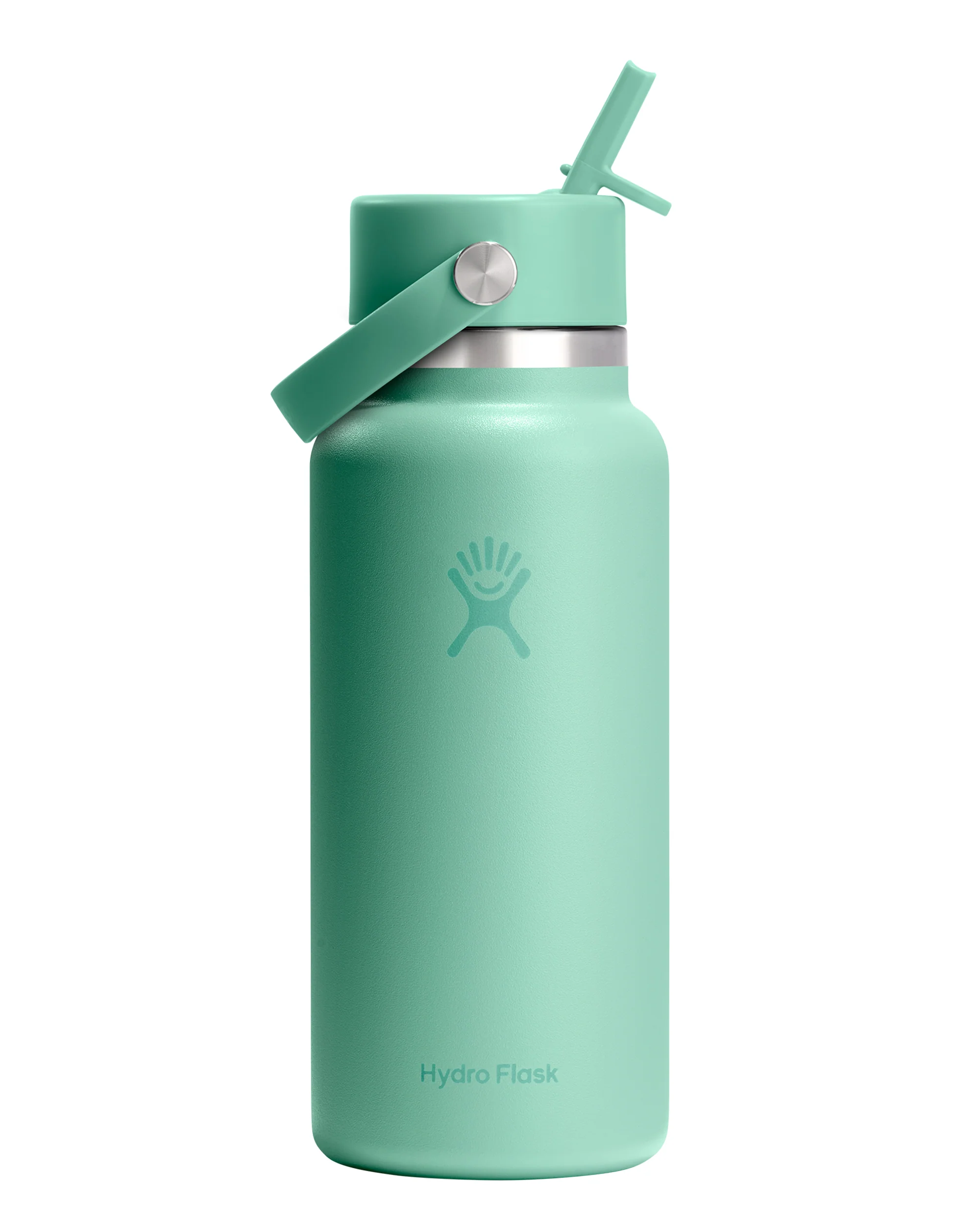 32oz Wide Flex Straw Cap - Mermaid Green - Image 2
