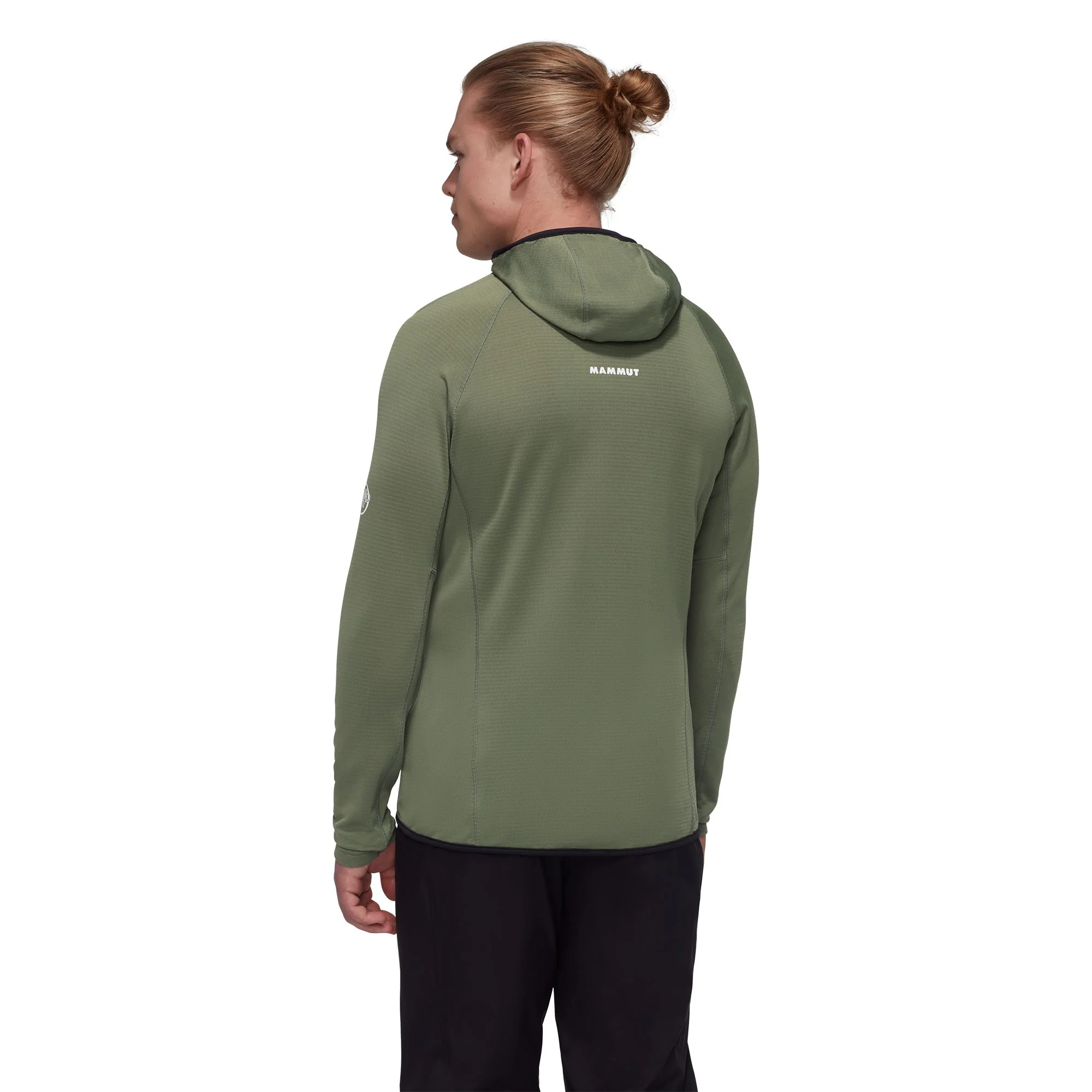 Aenergy Light ML Hooded Jacket Mens - Marsh-Dark Marsh - Image 3