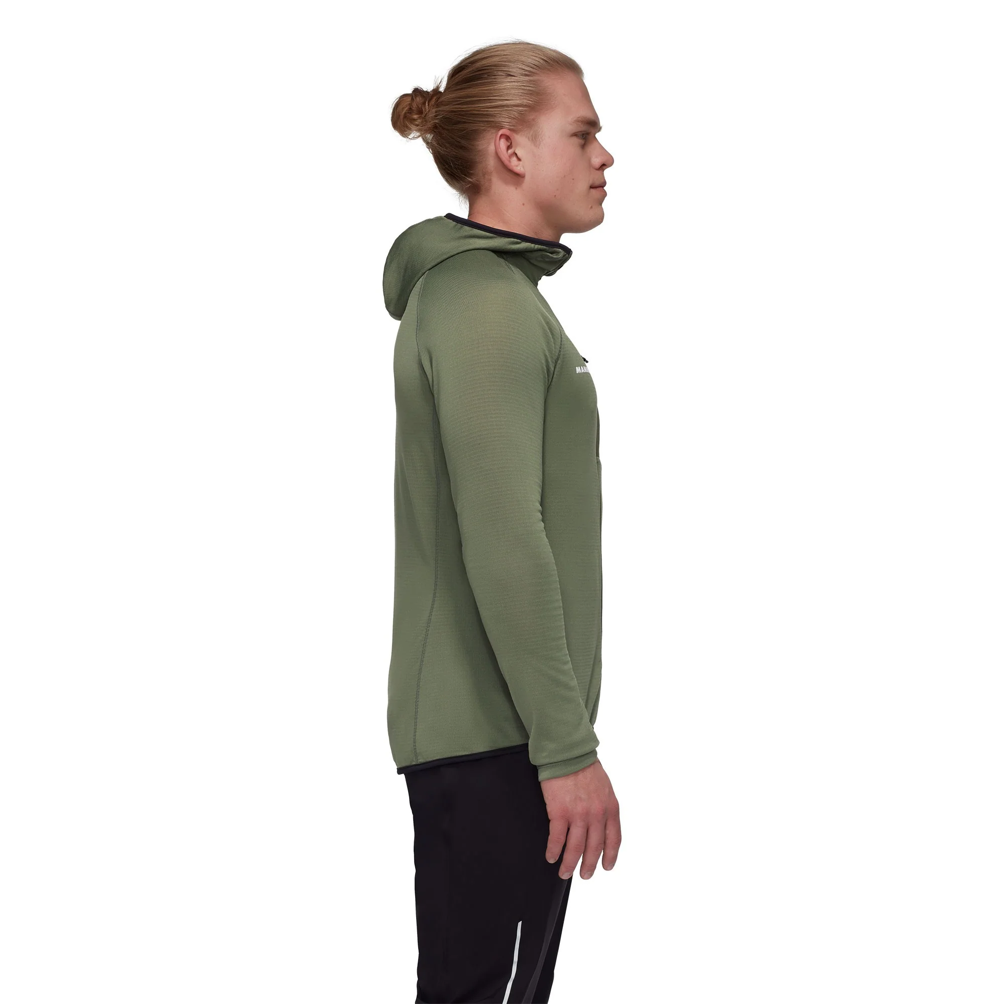 Aenergy Light ML Hooded Jacket Mens - Marsh-Dark Marsh - Image 4