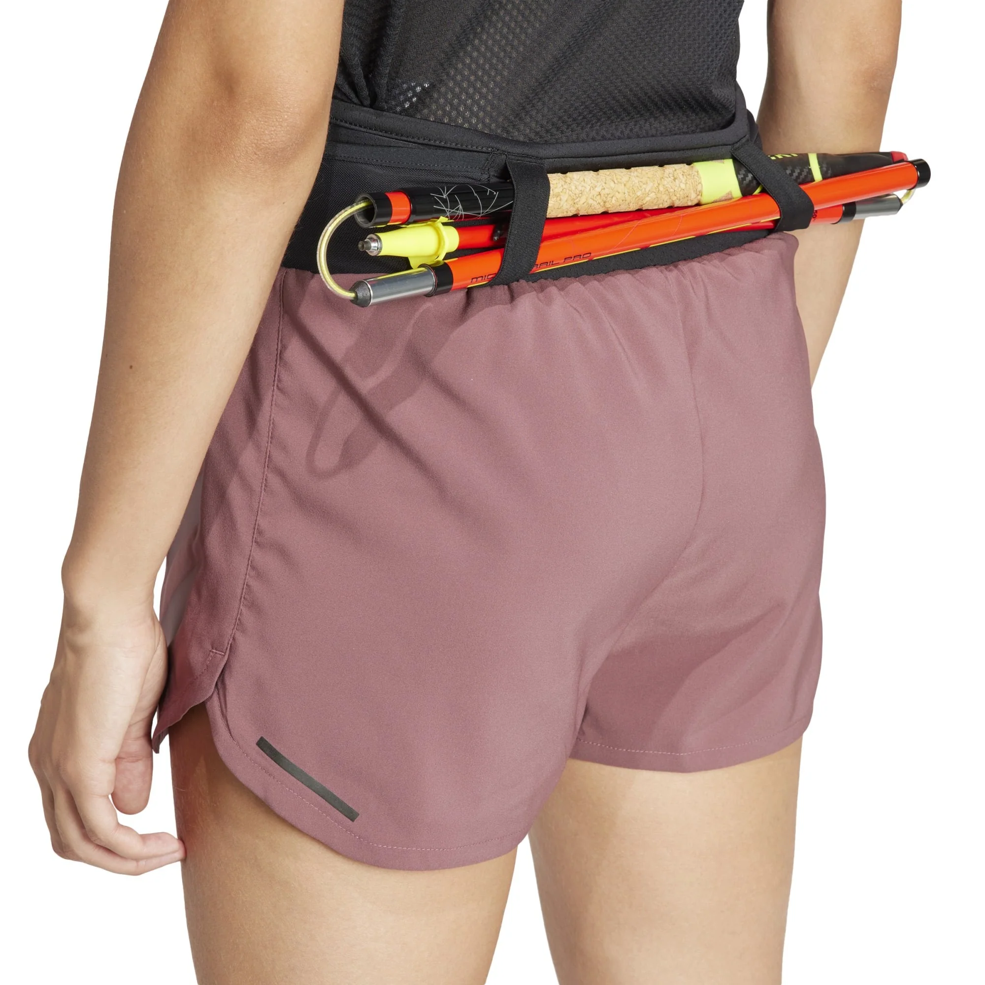 Agravic Short 3" Womens - Quiet Crimson - Image 4
