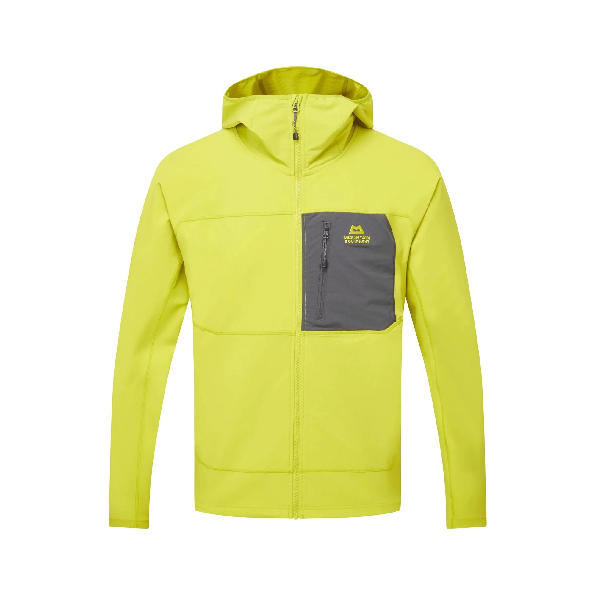 Arrow Hooded Jacket Mens - Vine/Anvil Grey
