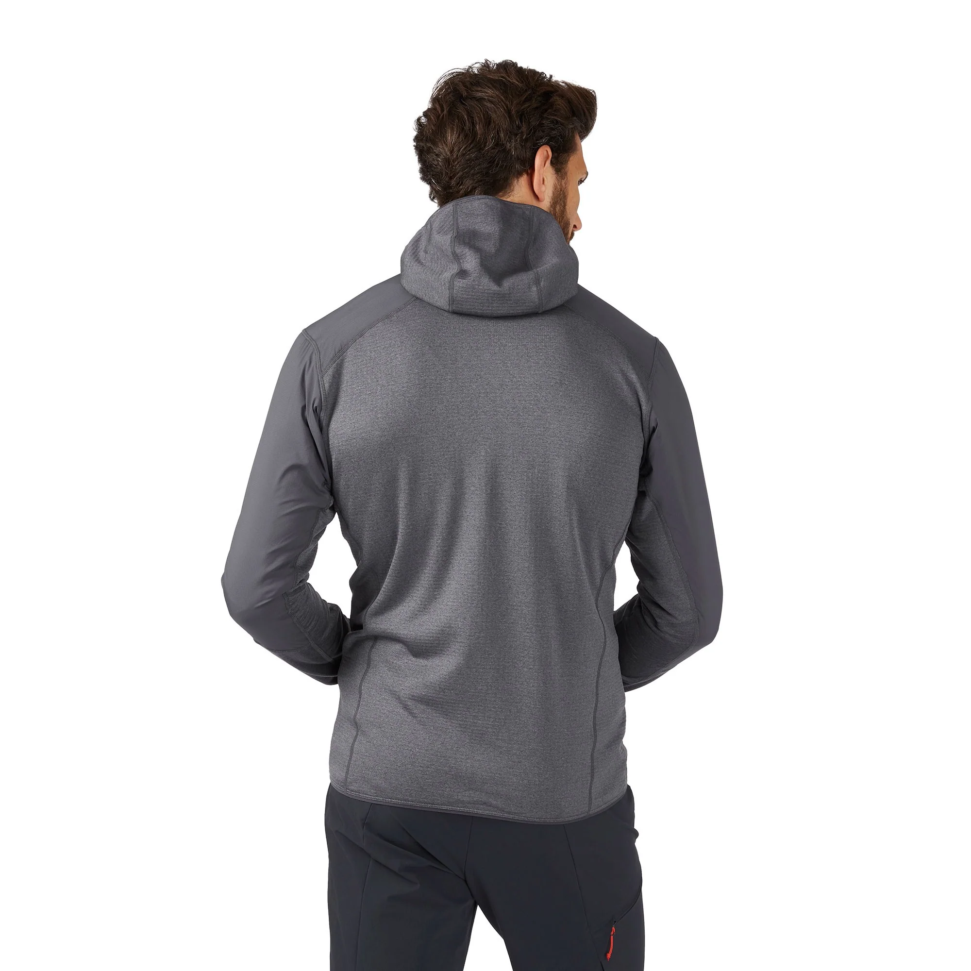 Ascendor Summit Full Zip Hoody Mens - Graphene - Image 4