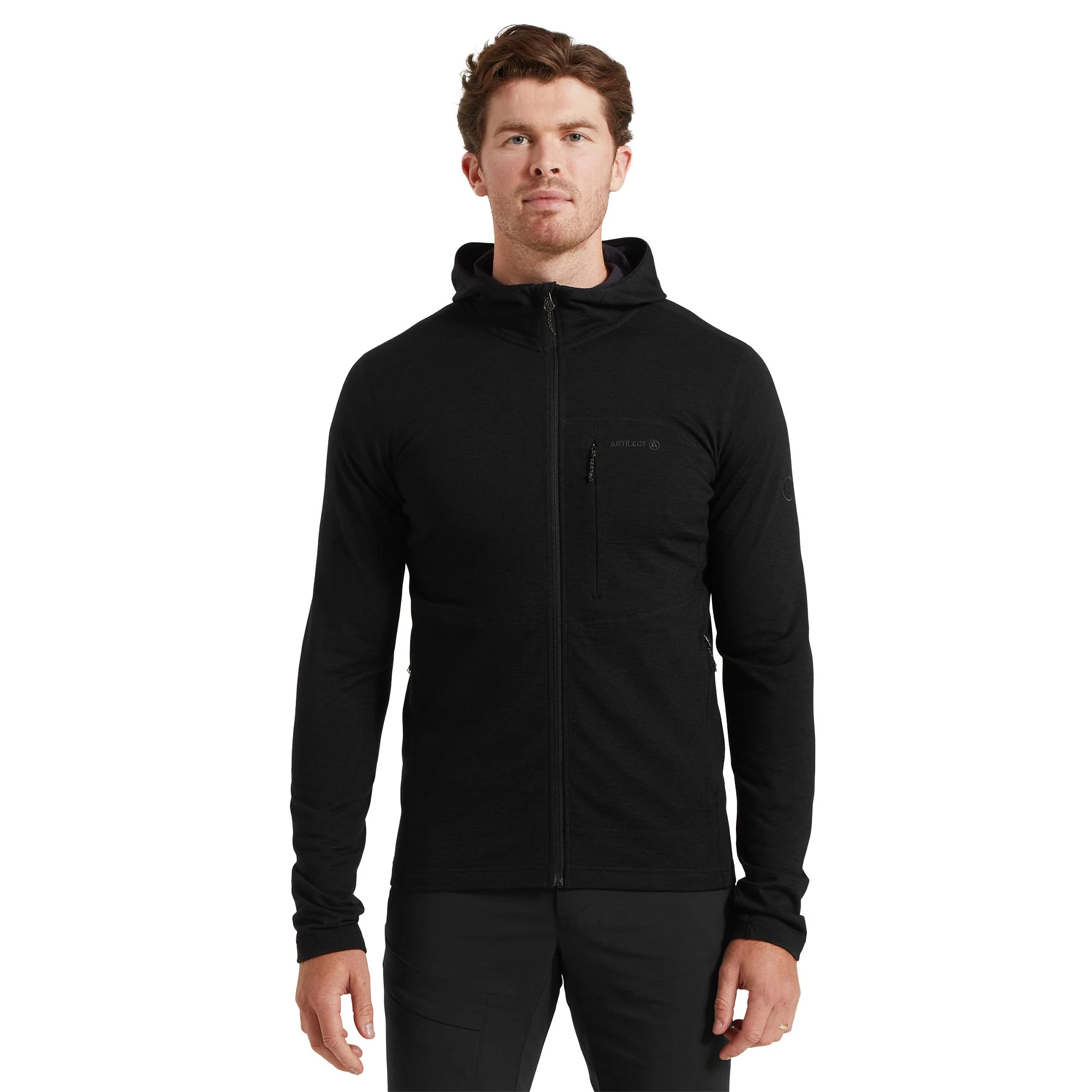 Bear Canyon Hoodie Mens - Black