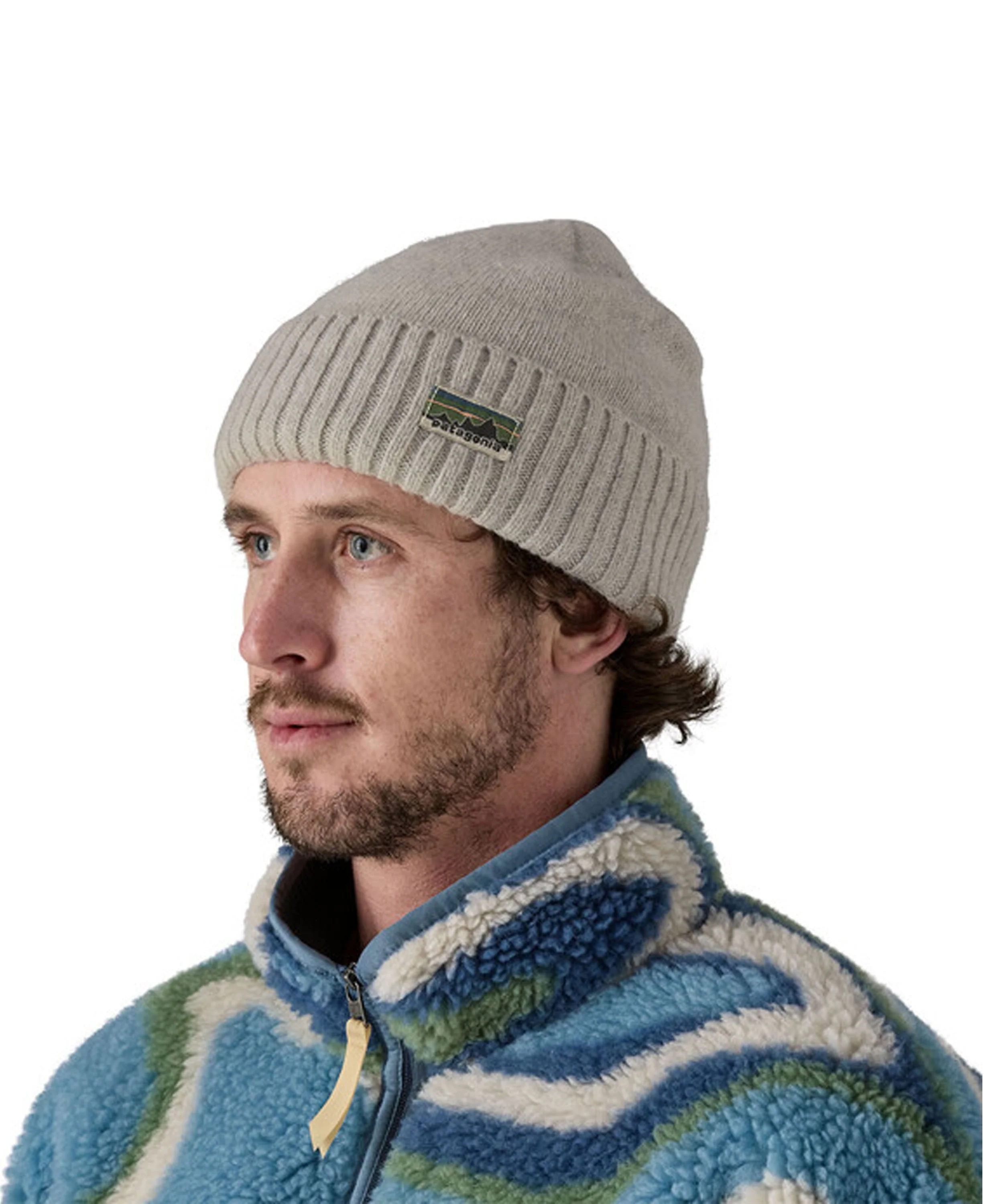 Brodeo Beanie - OG Legacy Label: Crisp Grey - Image 2