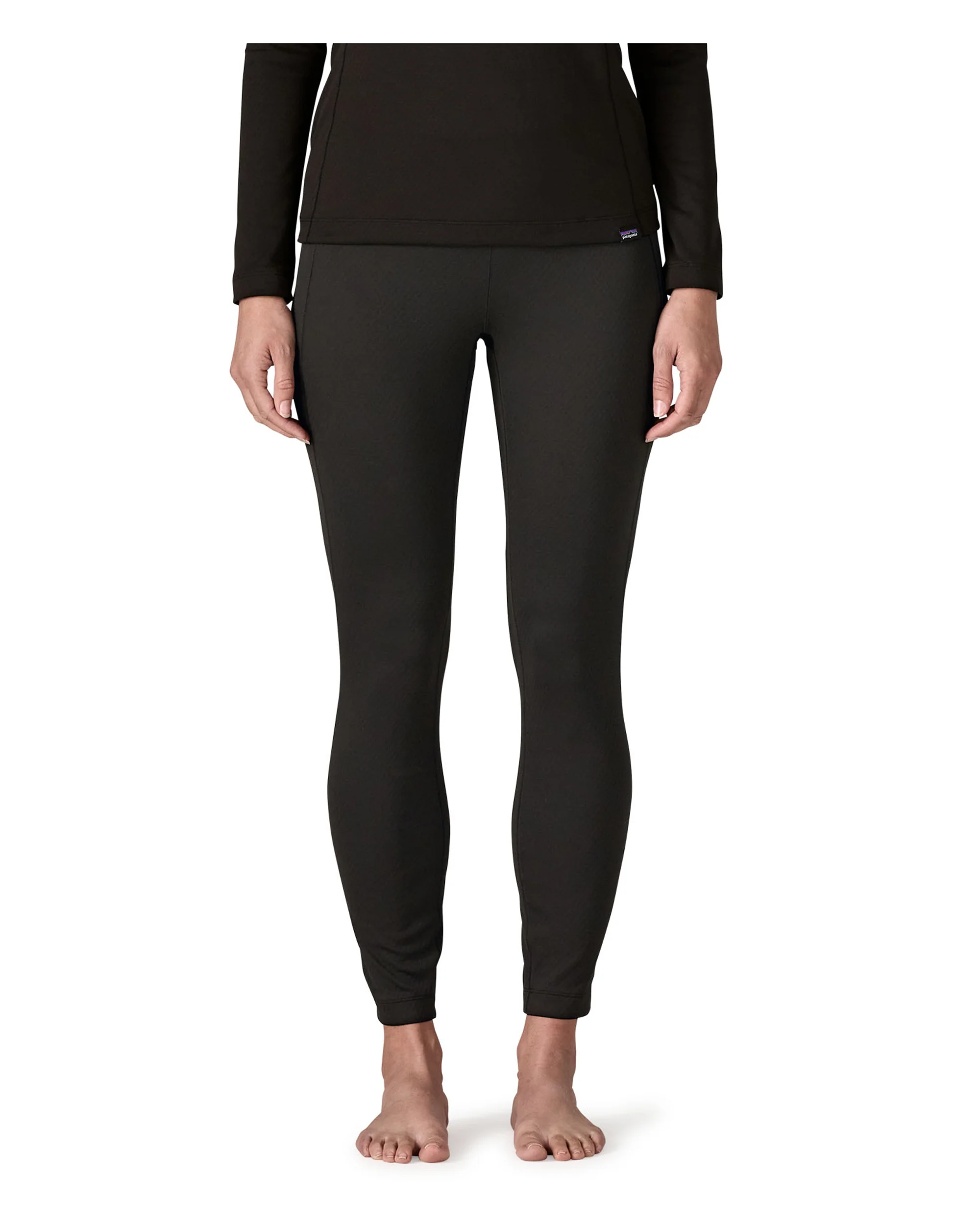 Capilene Midweight Bottoms Womens - Black - Image 3