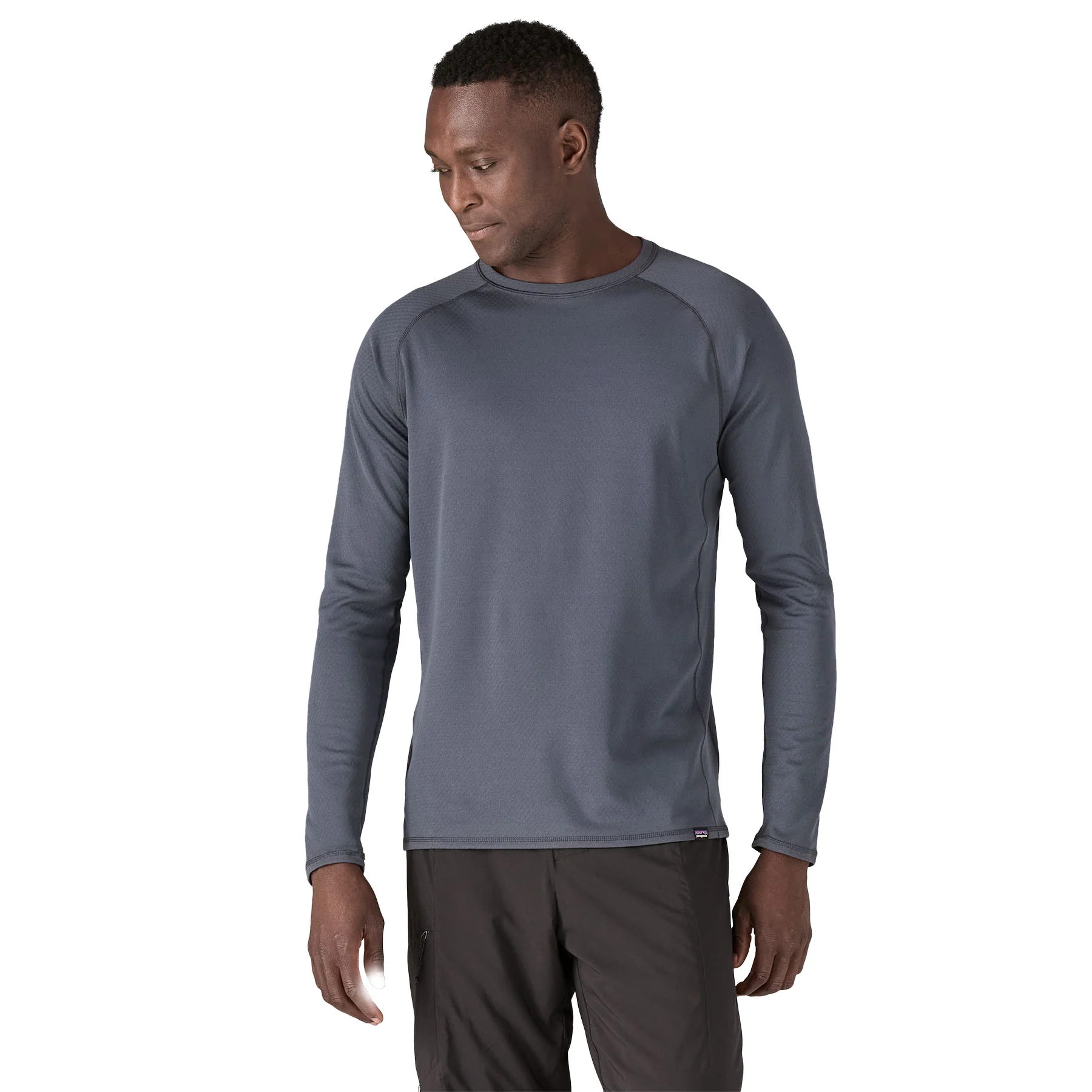 Capilene Midweight Crew Mens - Smolder Blue - Image 2