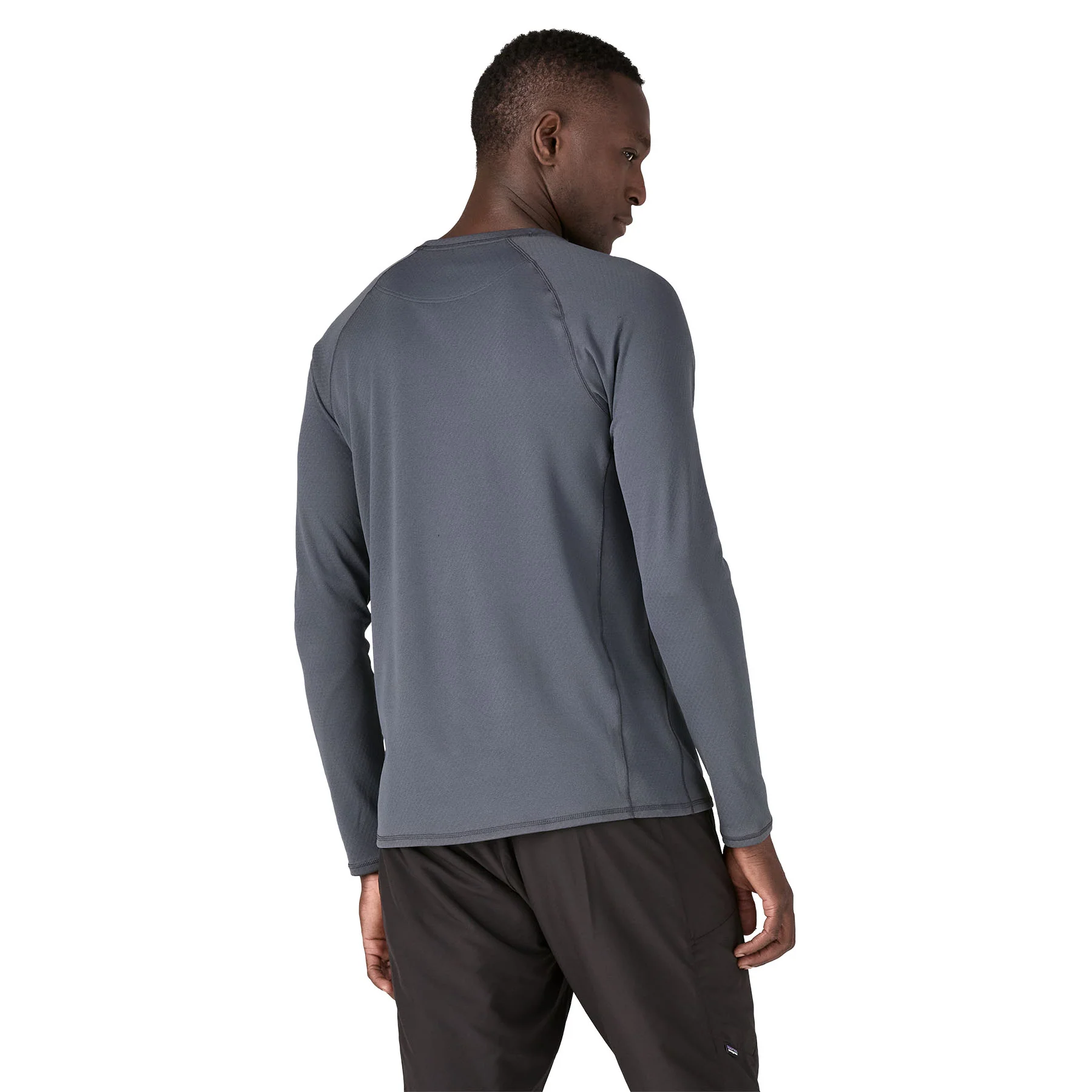 Capilene Midweight Crew Mens - Smolder Blue - Image 3