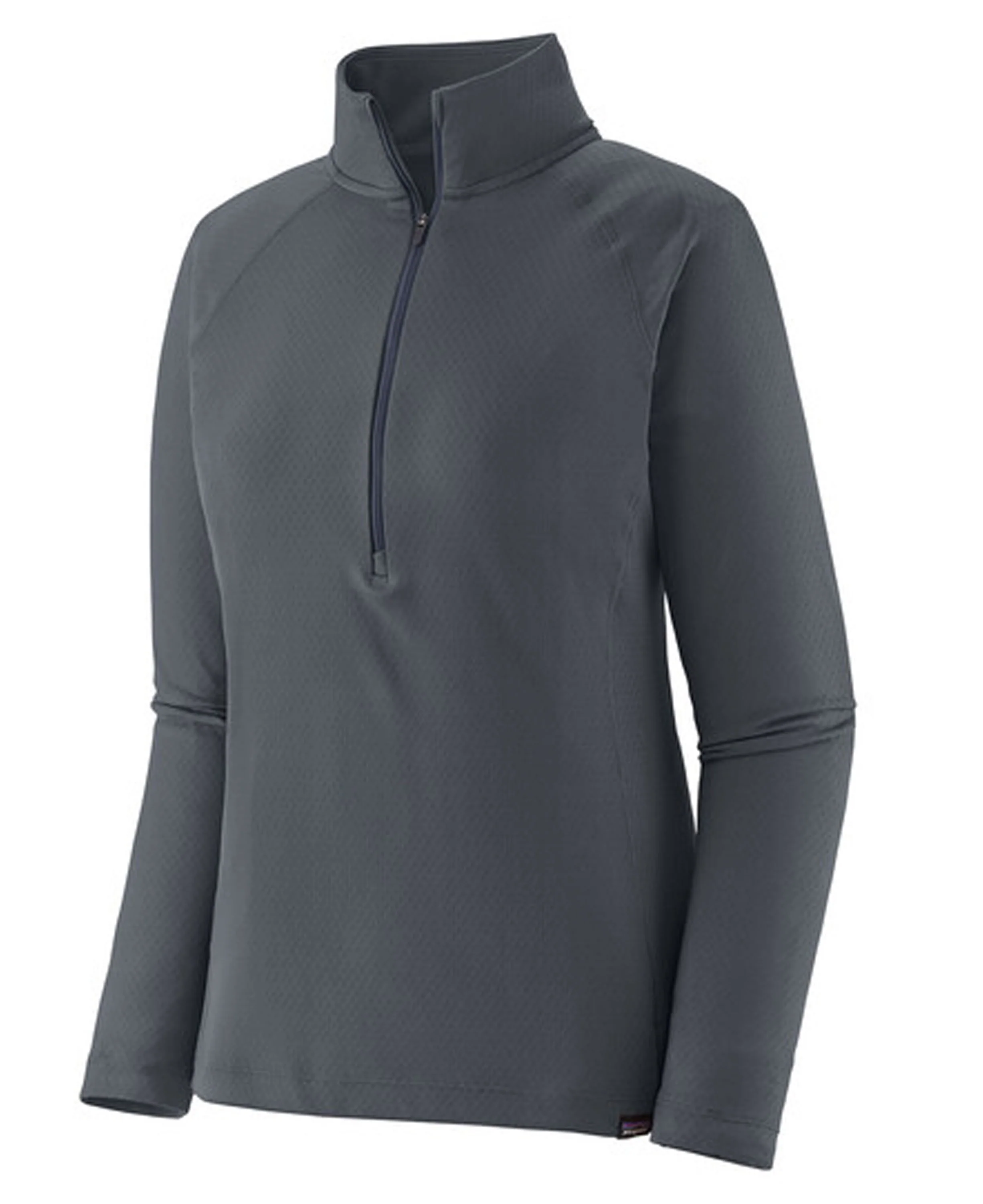 Capilene Midweight Zip Neck Womens - Smolder Blue