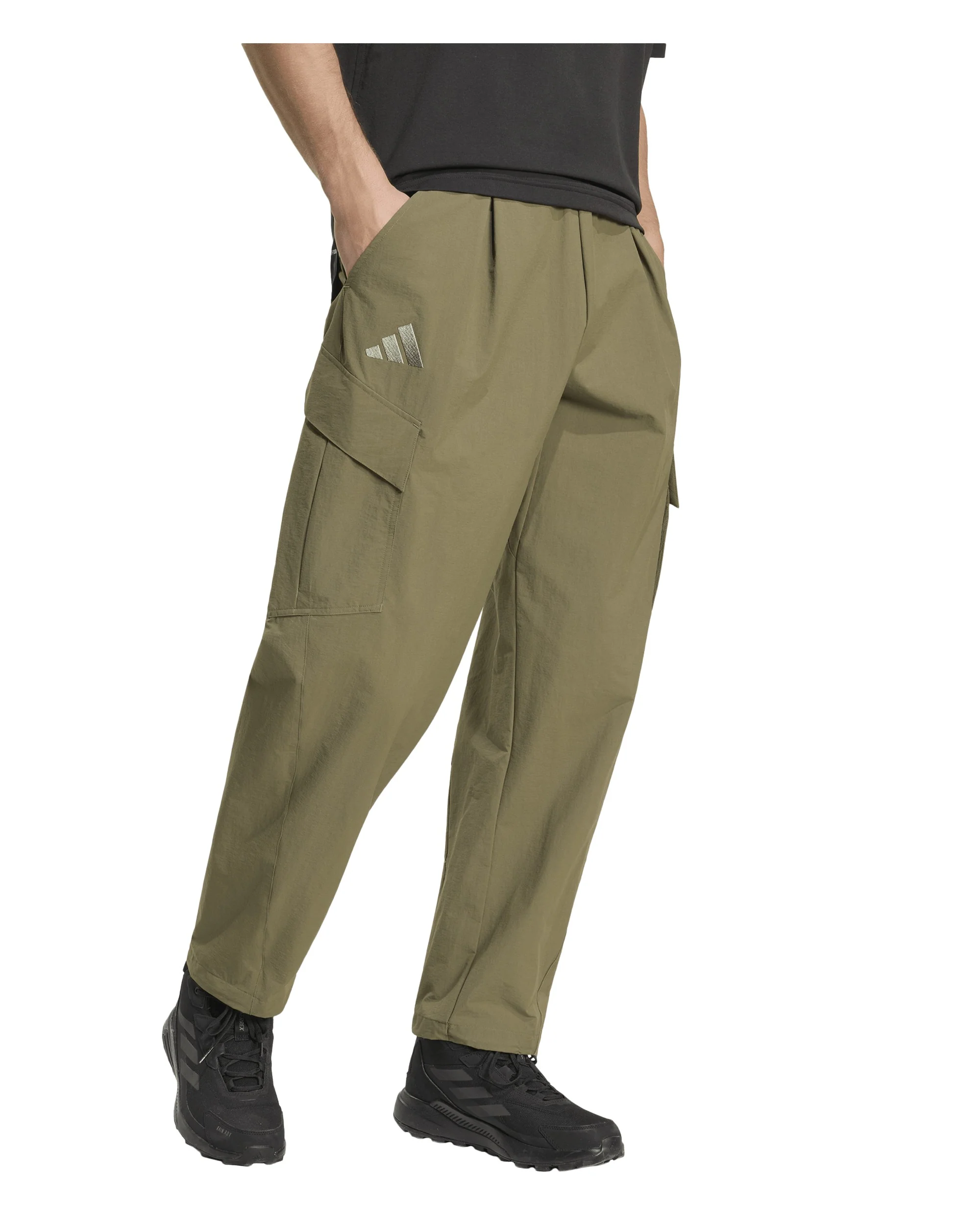Cargo Pants Mens - Olive Strata - Image 2