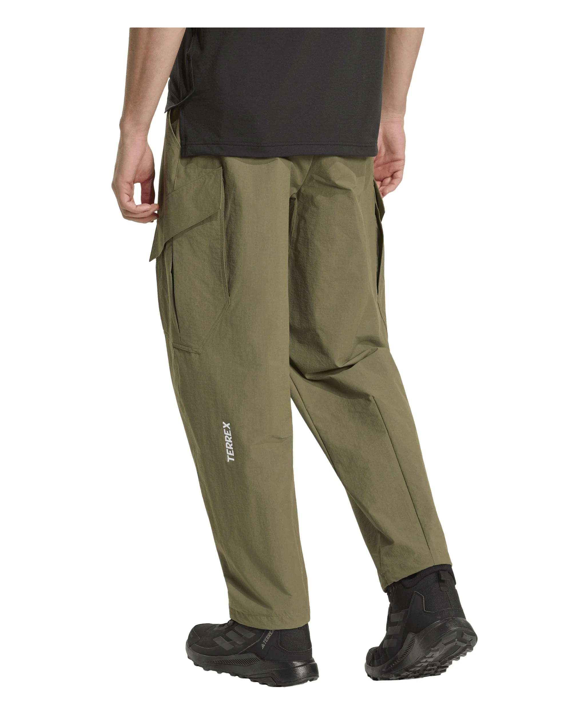 Cargo Pants Mens - Olive Strata - Image 3