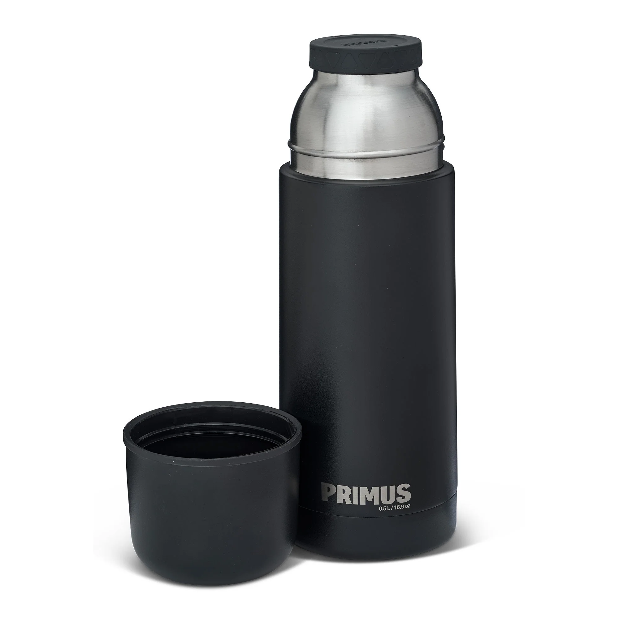 Classic Light Vacuum Bottle 1L - Black - Image 2
