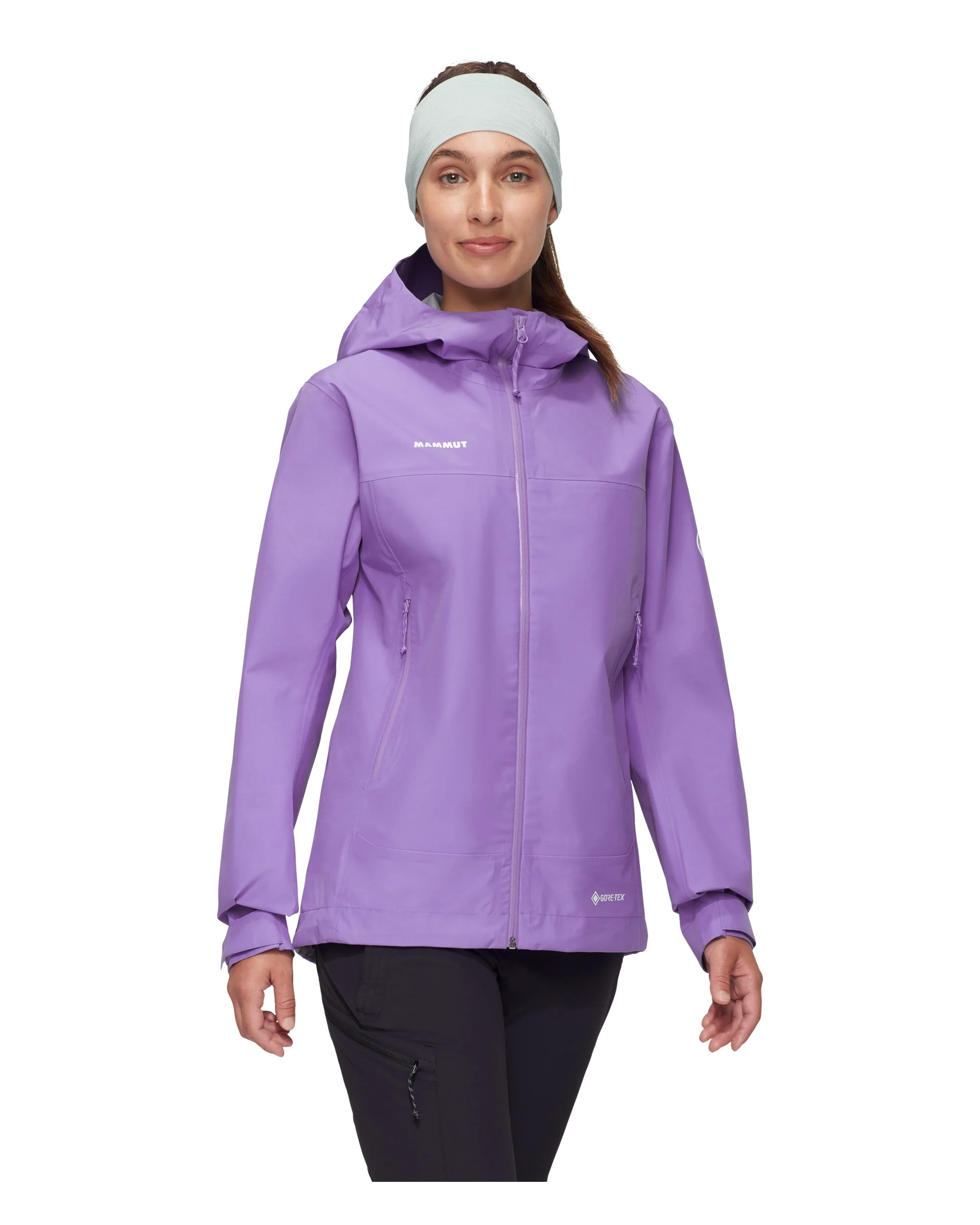 Crater Light HS Hooded Jacket Womens - Lavandin - Image 2