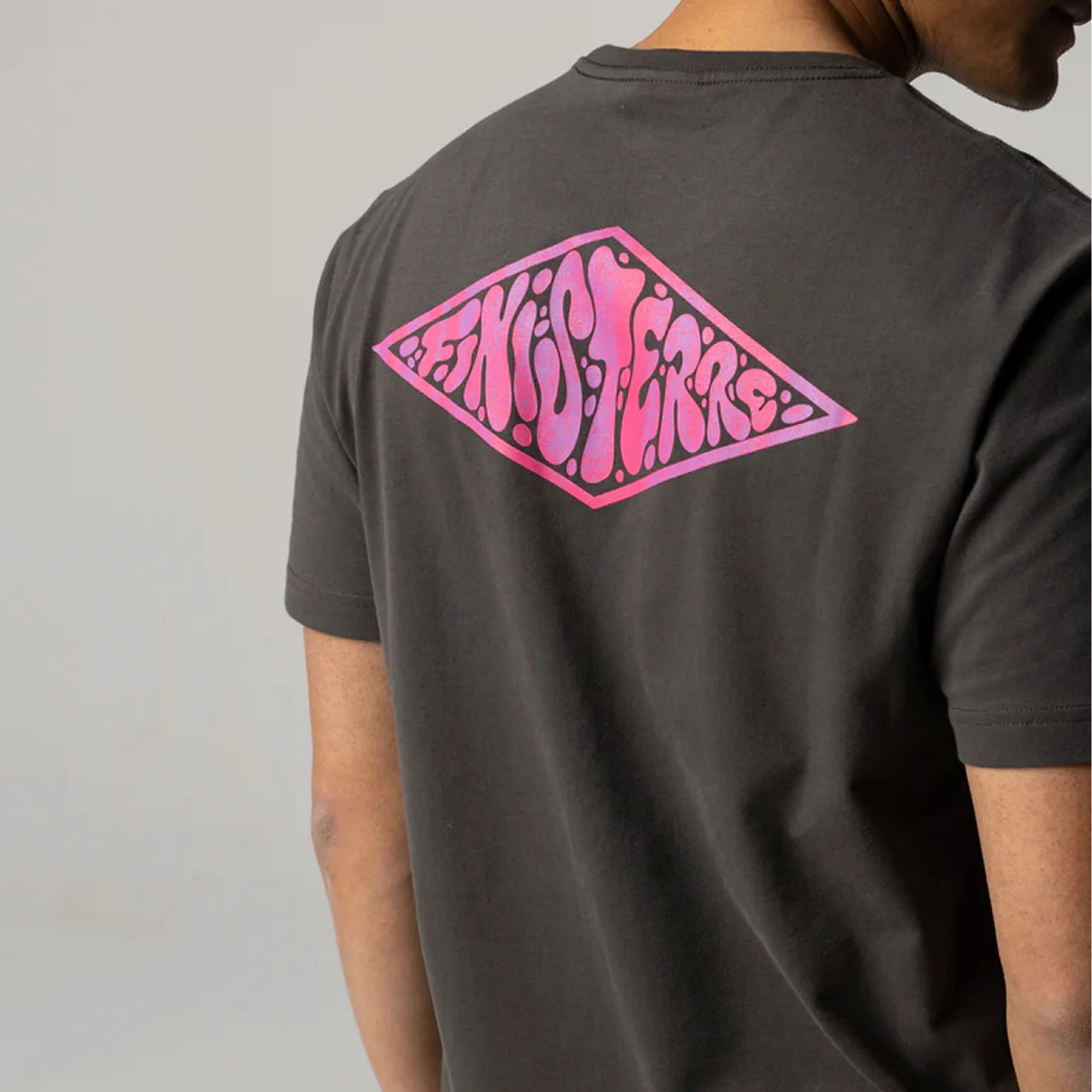 Diamond Spray Tee Mens - Raven - Image 4