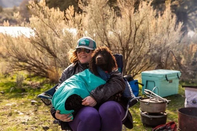 Dirtbag Dog Towel - Aurora Teal - Image 7