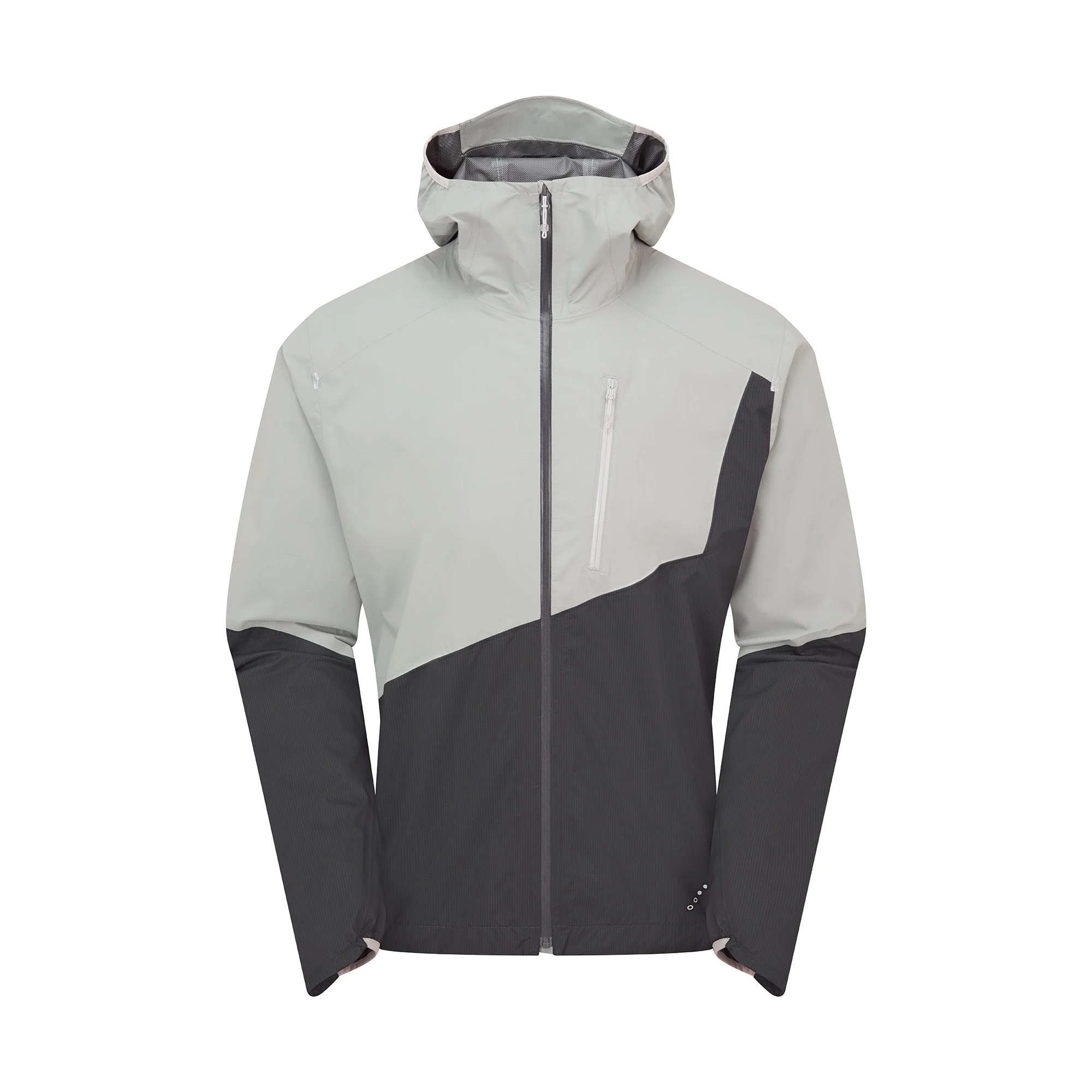 Downpour Trail Light Jacket Mens - Light Zinc/Anthracite