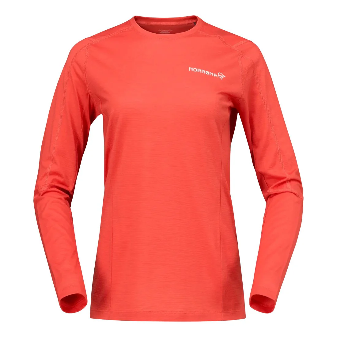 Falketind Equaliser Ull Long Sleeve Womens - Paprika