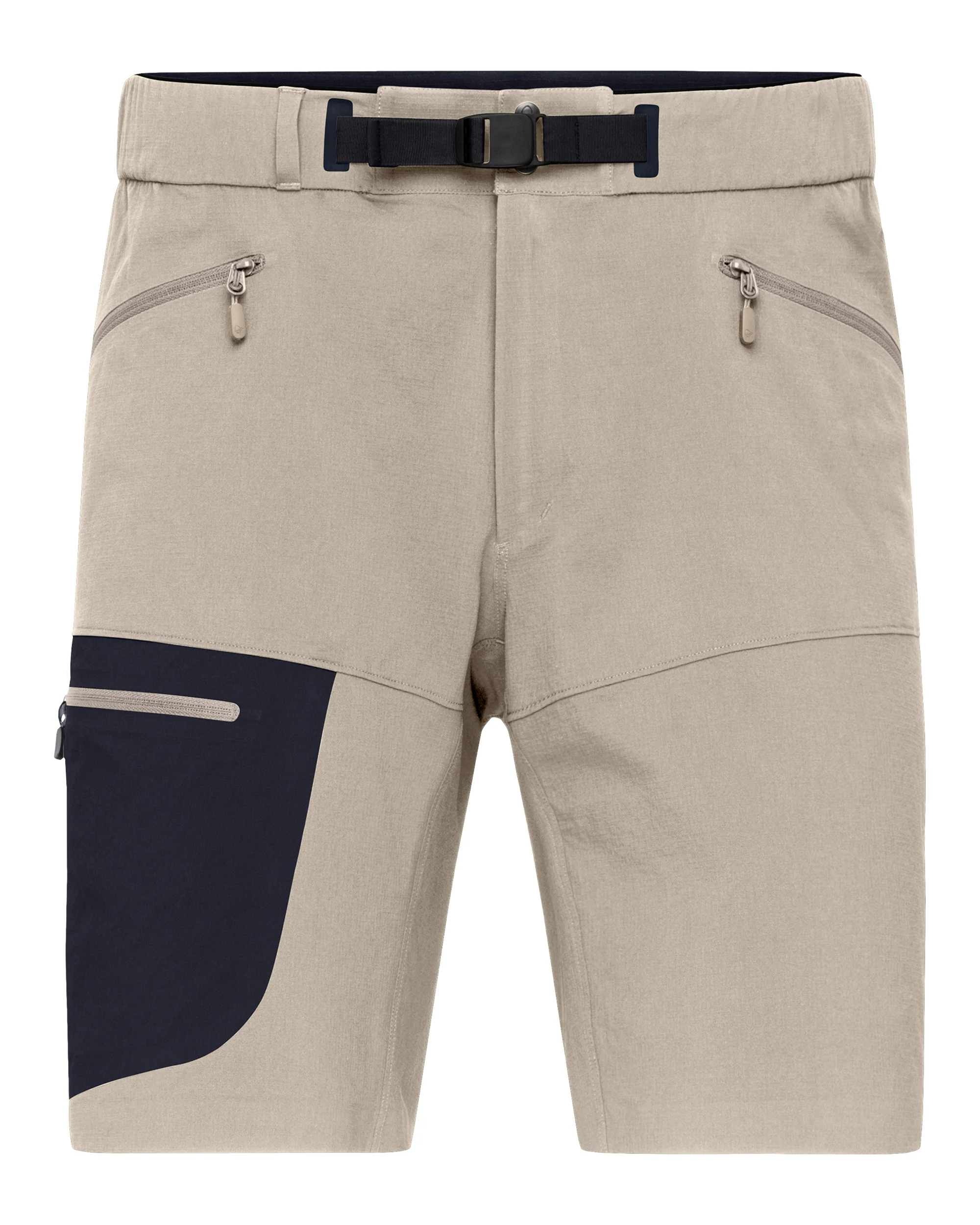 Falketind Flex1 Light Shorts Mens - Winter Twig/Caviar Black