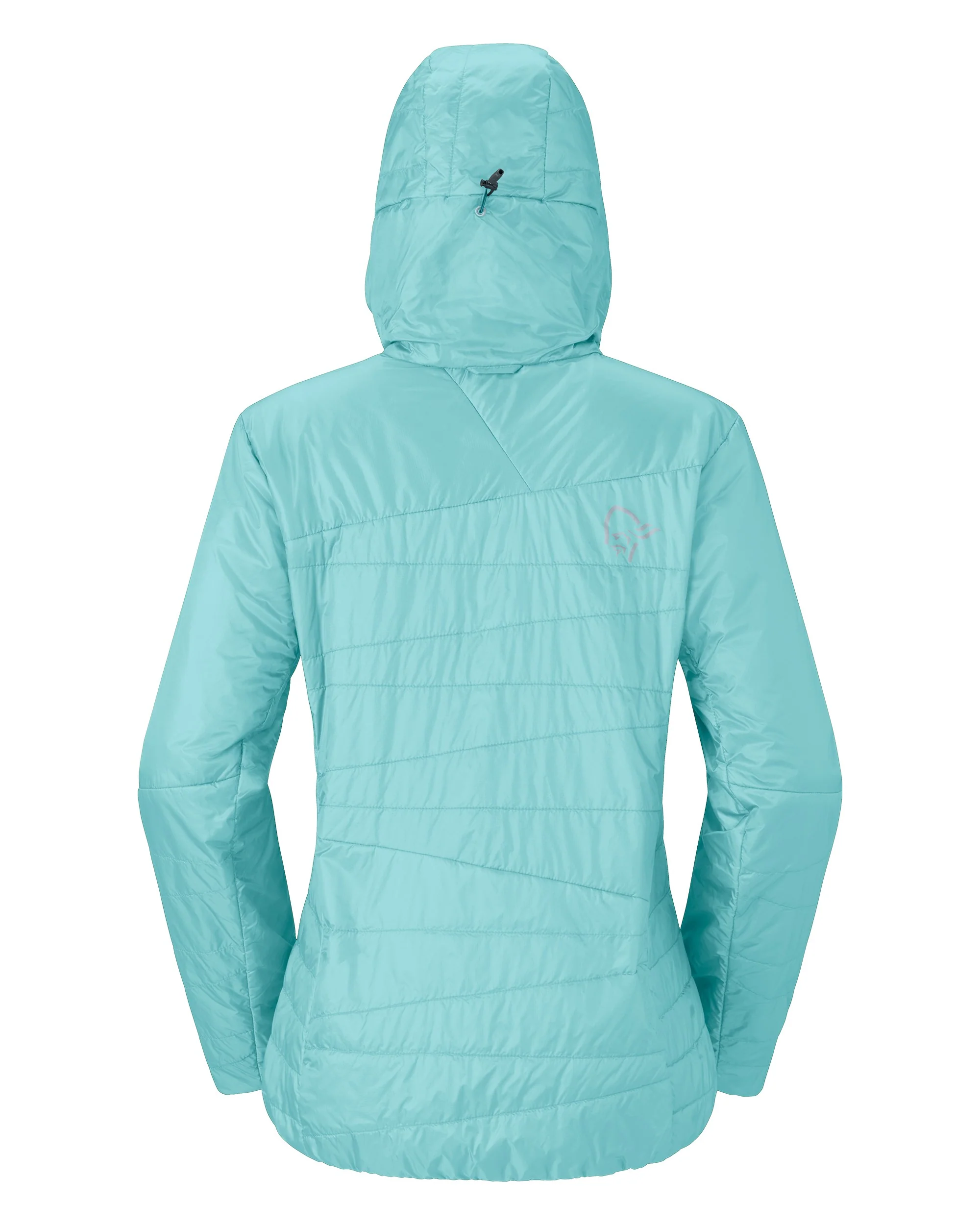 Falketind Thermo40 Zip Hood Womens - Aqua Haze - Image 2