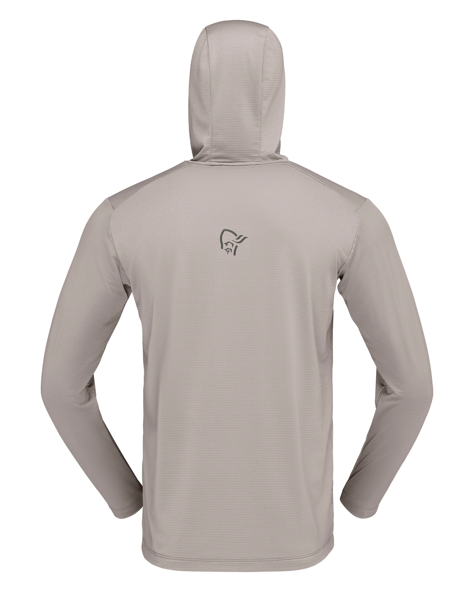 Falketind Warm1 Hood Mens - Winter Twig/Beluga - Image 2
