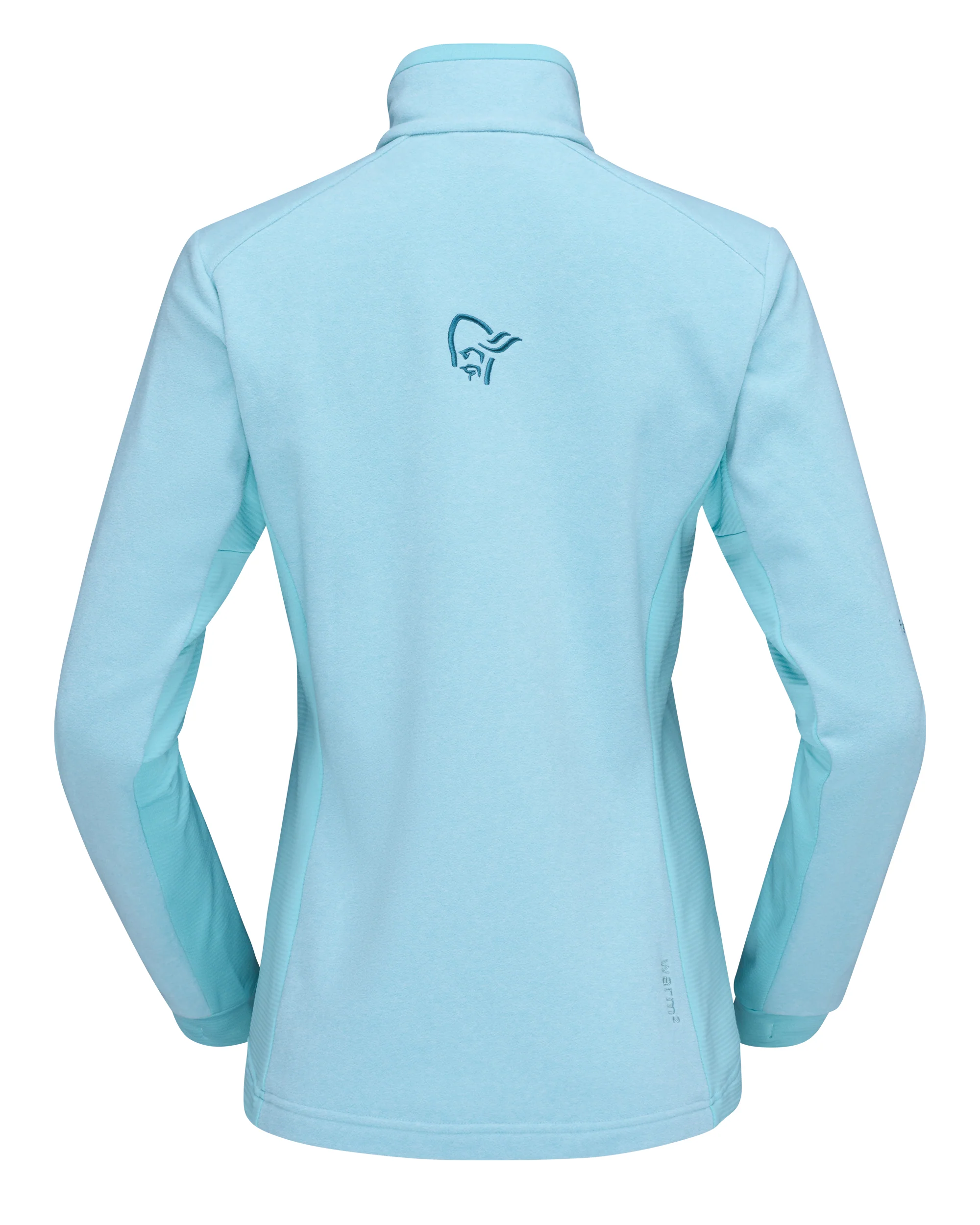 Falketind Warm2 Jacket Womens - Aqua Haze - Image 2