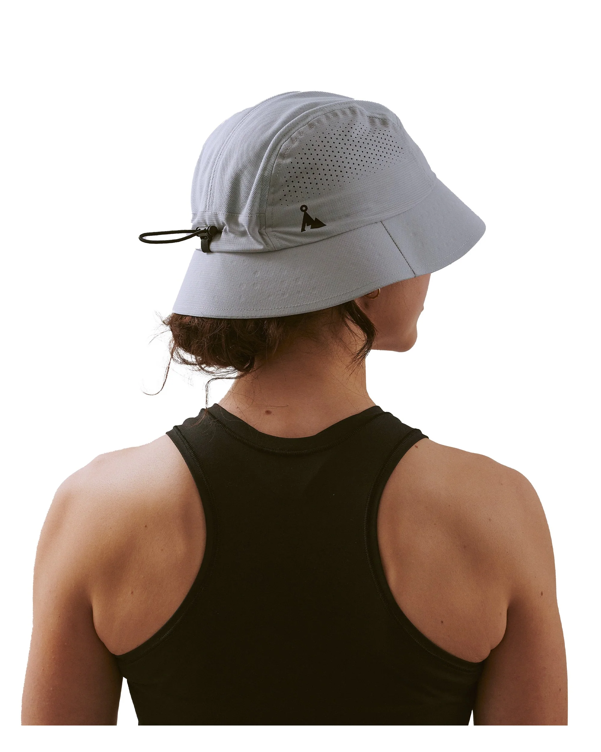 Feather Bucket Hat - Aluminium Grey - Image 2