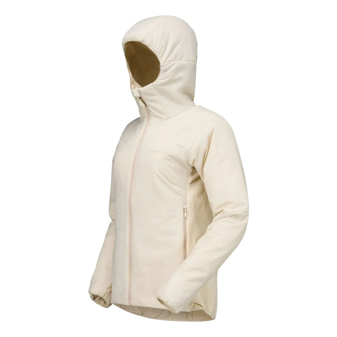 Femund Thermo60 Zip Hood Womens - Oatmeal - Image 3
