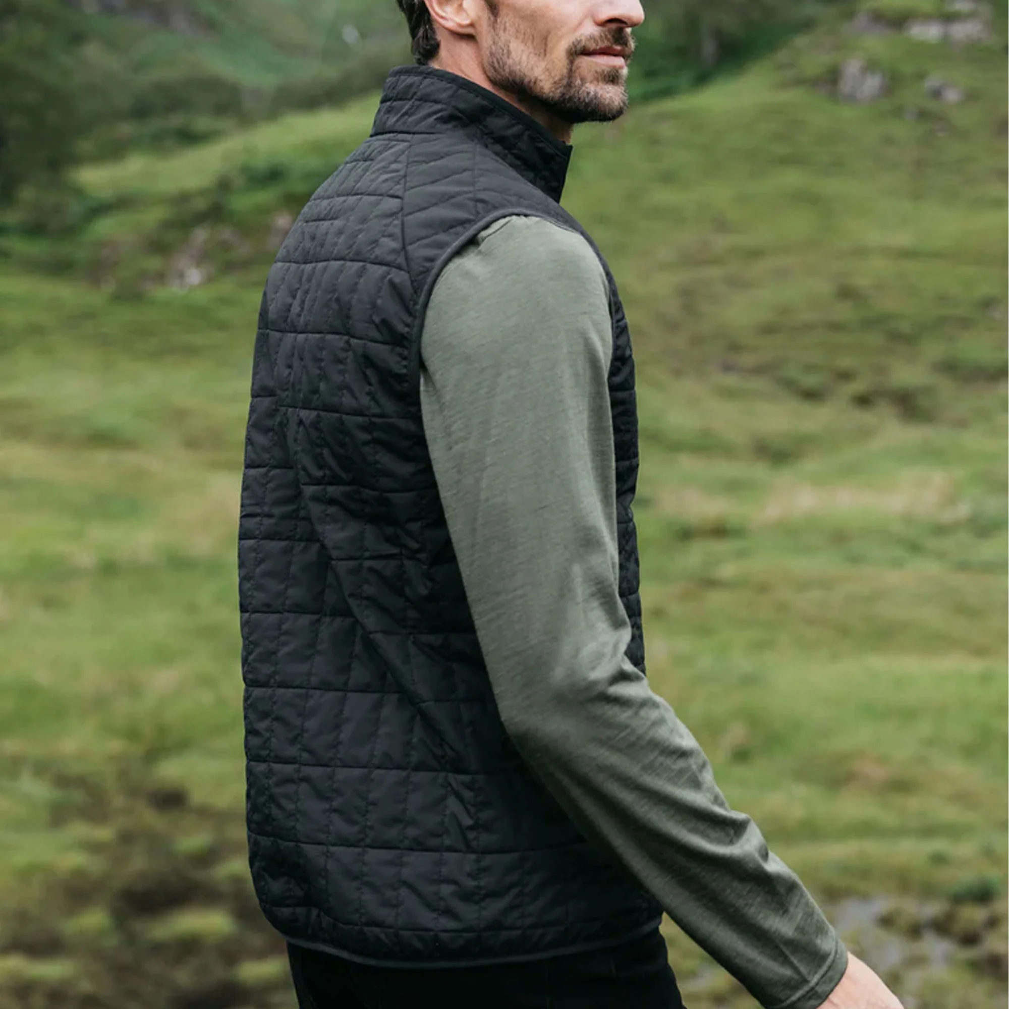 Firecrest Gilet Mens - Black - Image 4