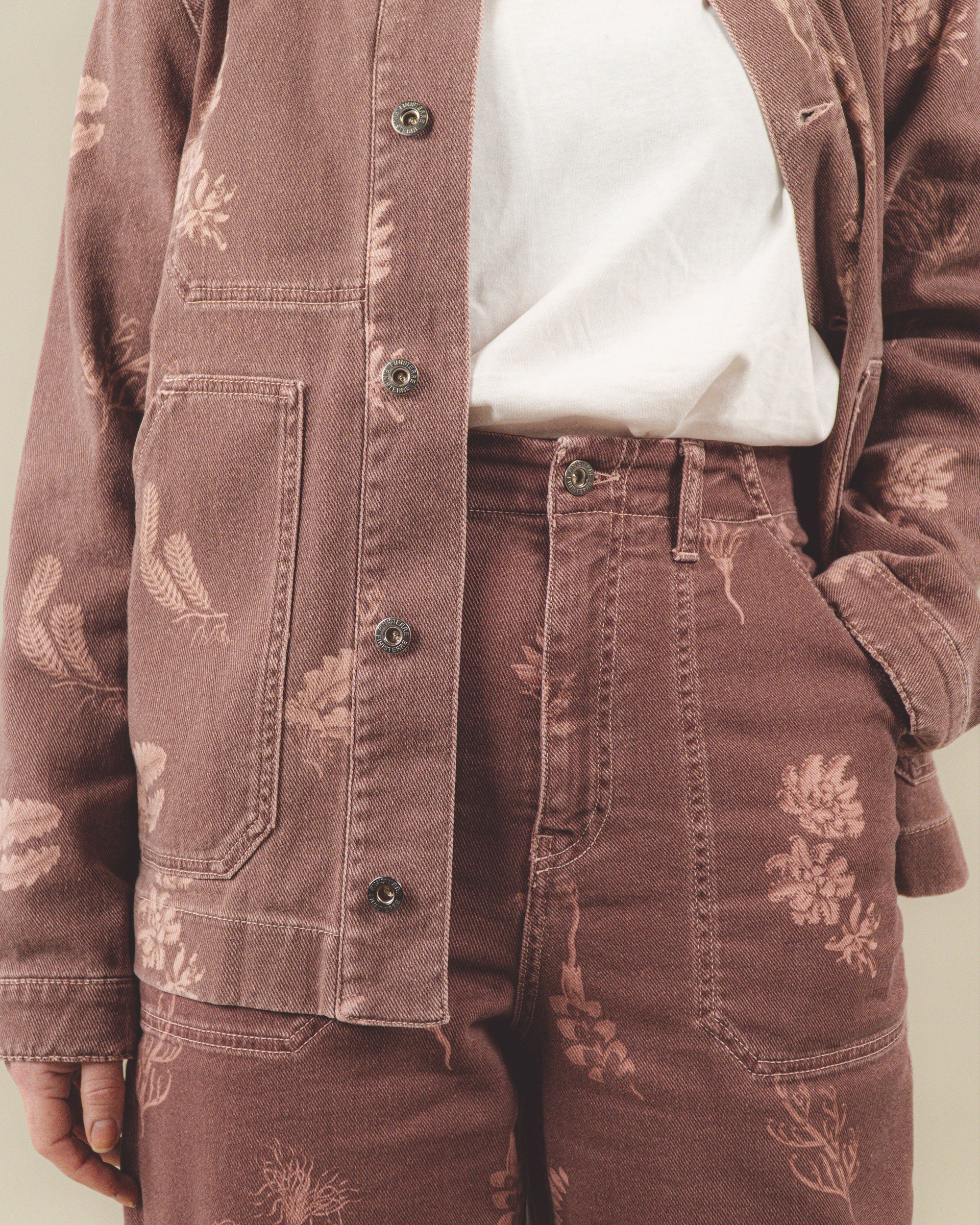 Floral Marine Yarrel Printed Jacket Womens - Floral Marine Print - Image 3