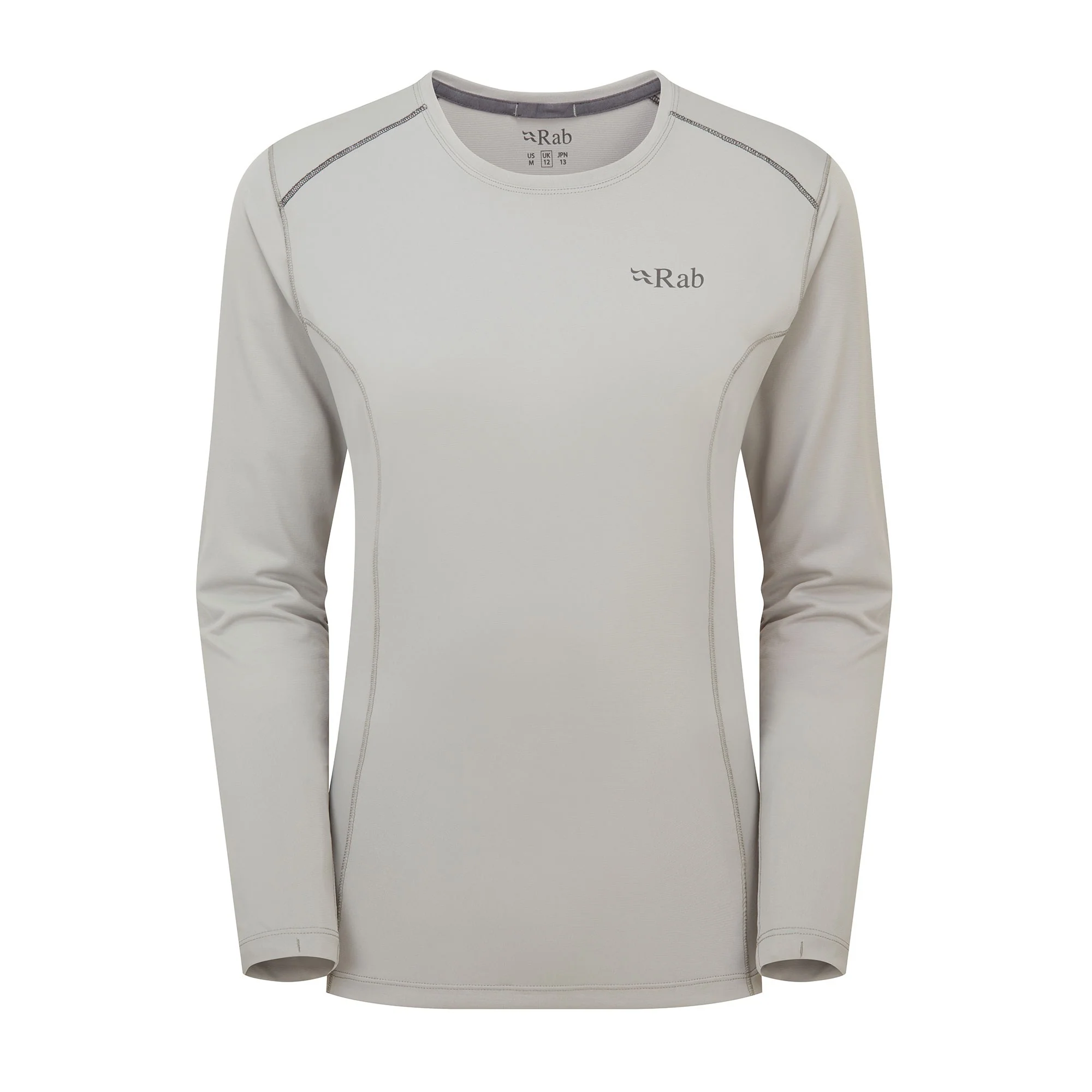 Force LS Tee Womens - Dark Pewter