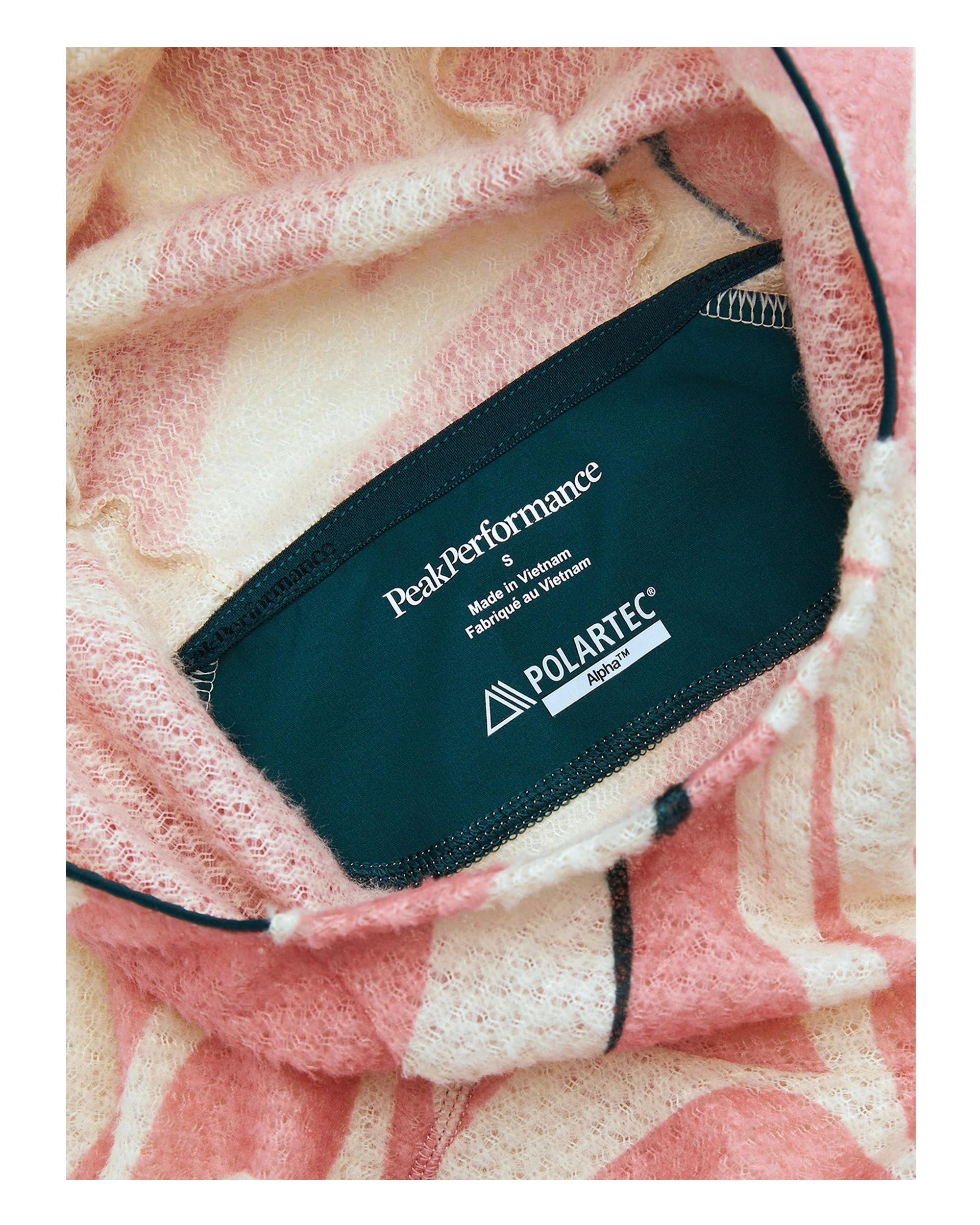 Freelight AOP Polartec Alpha Hood Womens - Swirl Map - Image 3