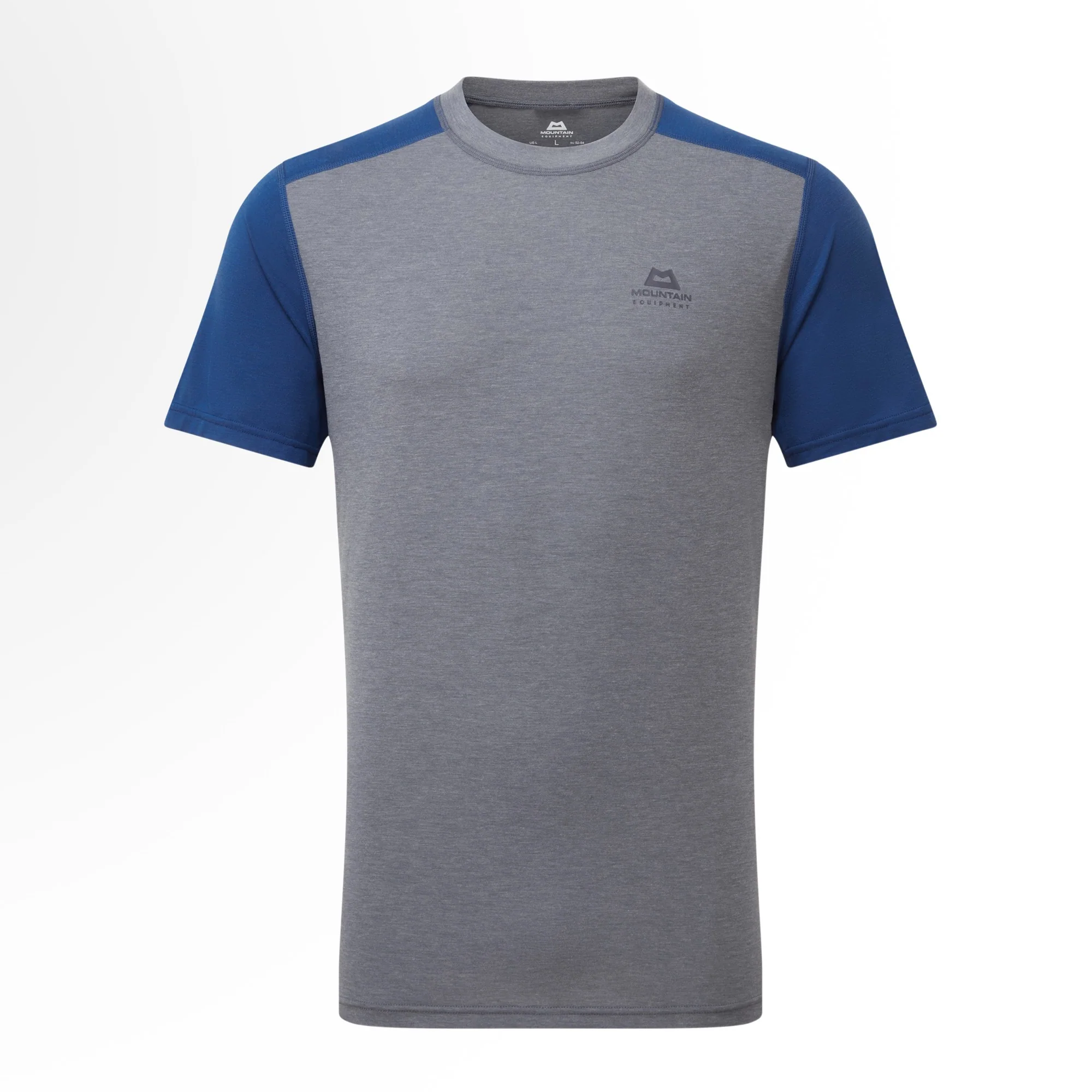 Headpoint Block Tee Mens - Flint Grey/Admiral - Image 2