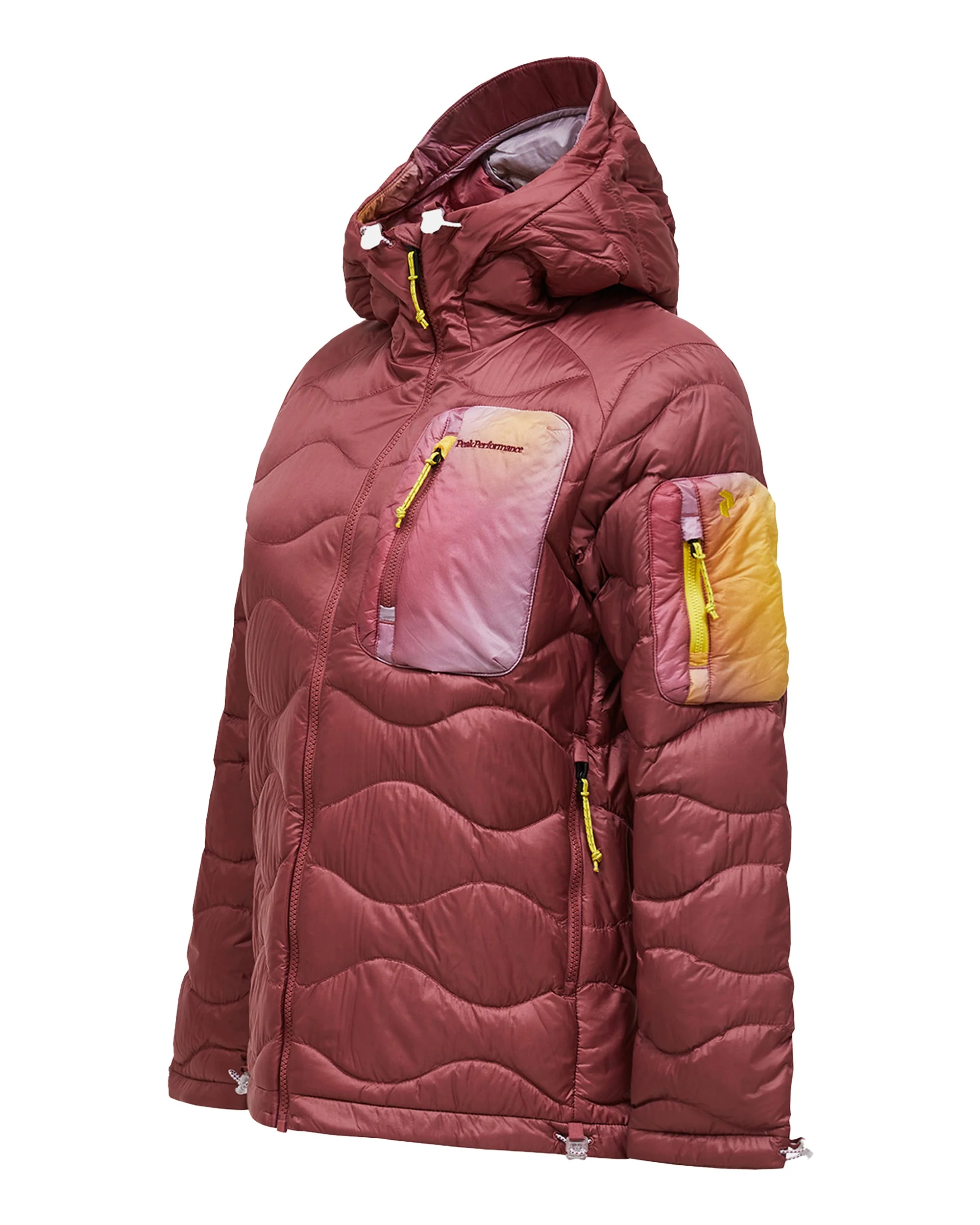 Helium AOP Utility Down Hood Womens - AOP - Image 3