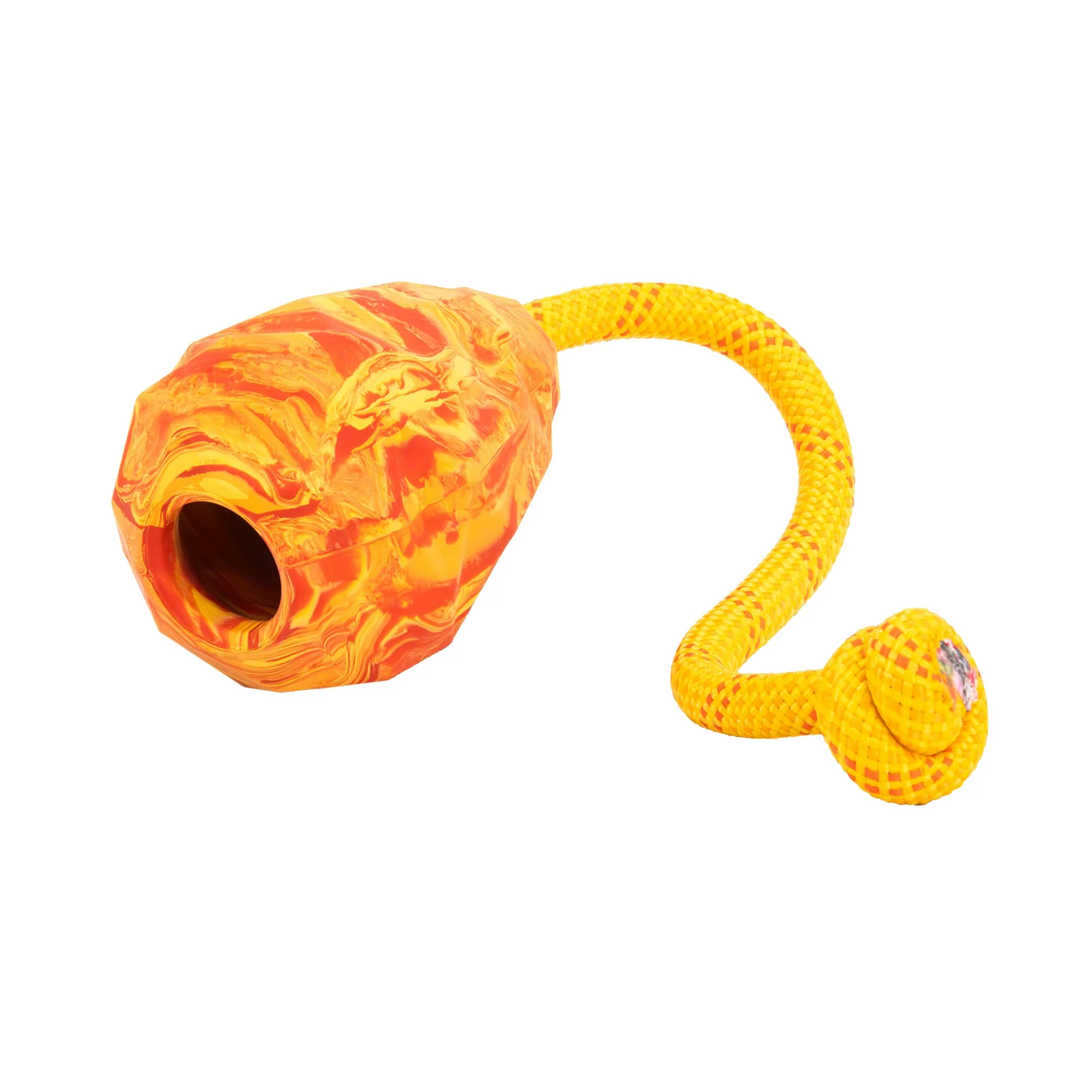 Huck-A-Cone Toy - Salamander Orange