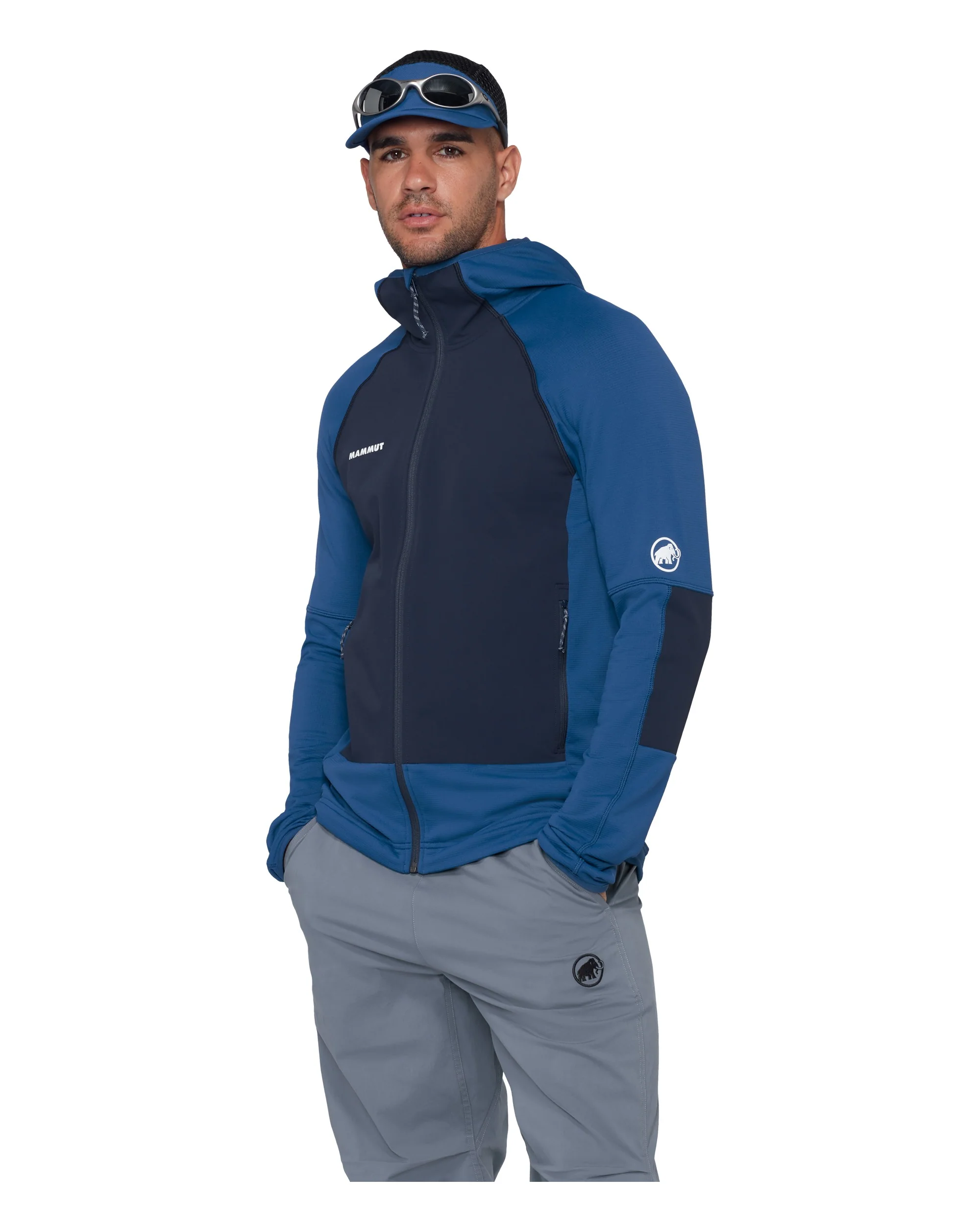 Massone ML Hooded Jacket Mens - Tschiel-Marine - Image 2