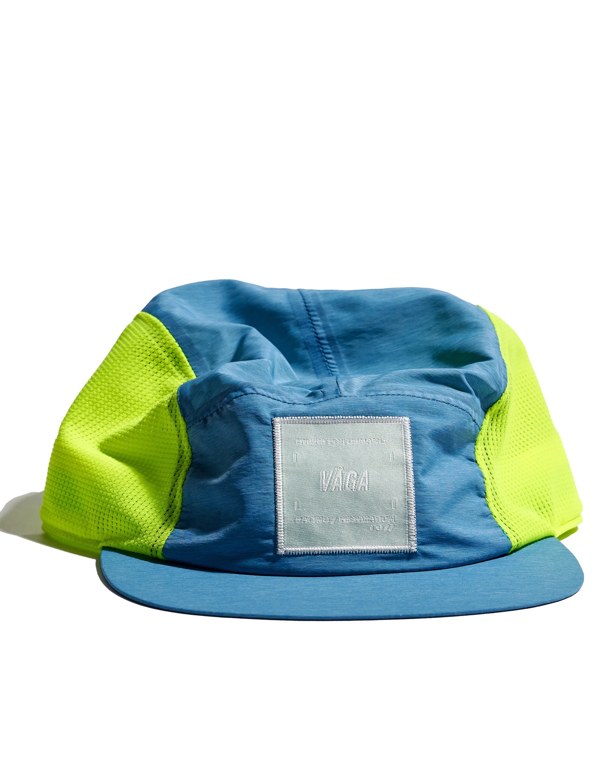 Mesh Flex Cap - Teal/Neon Yellow - Image 2