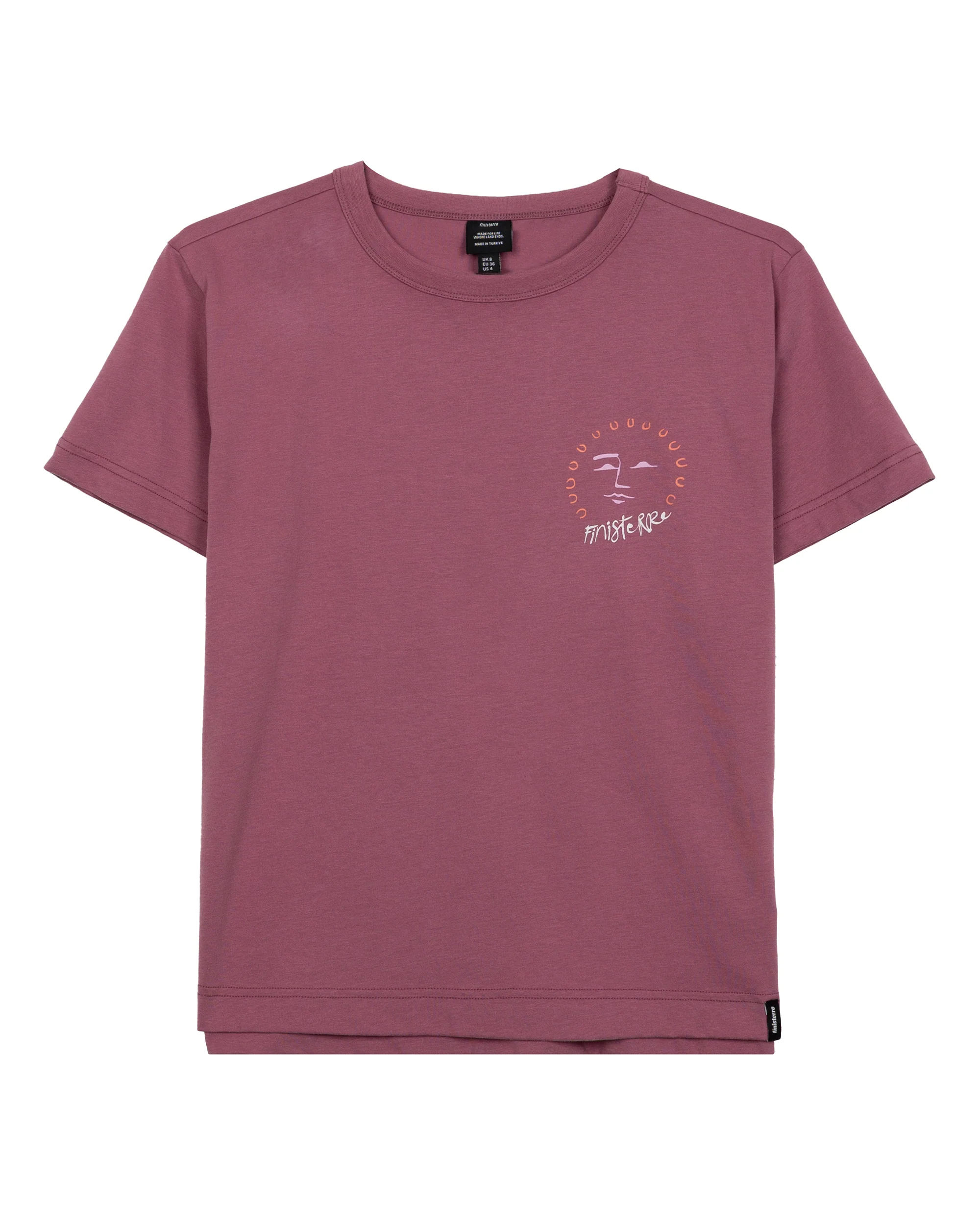 Meskel Ocean Tales T-Shirt Womens - Dark Coral - Image 2