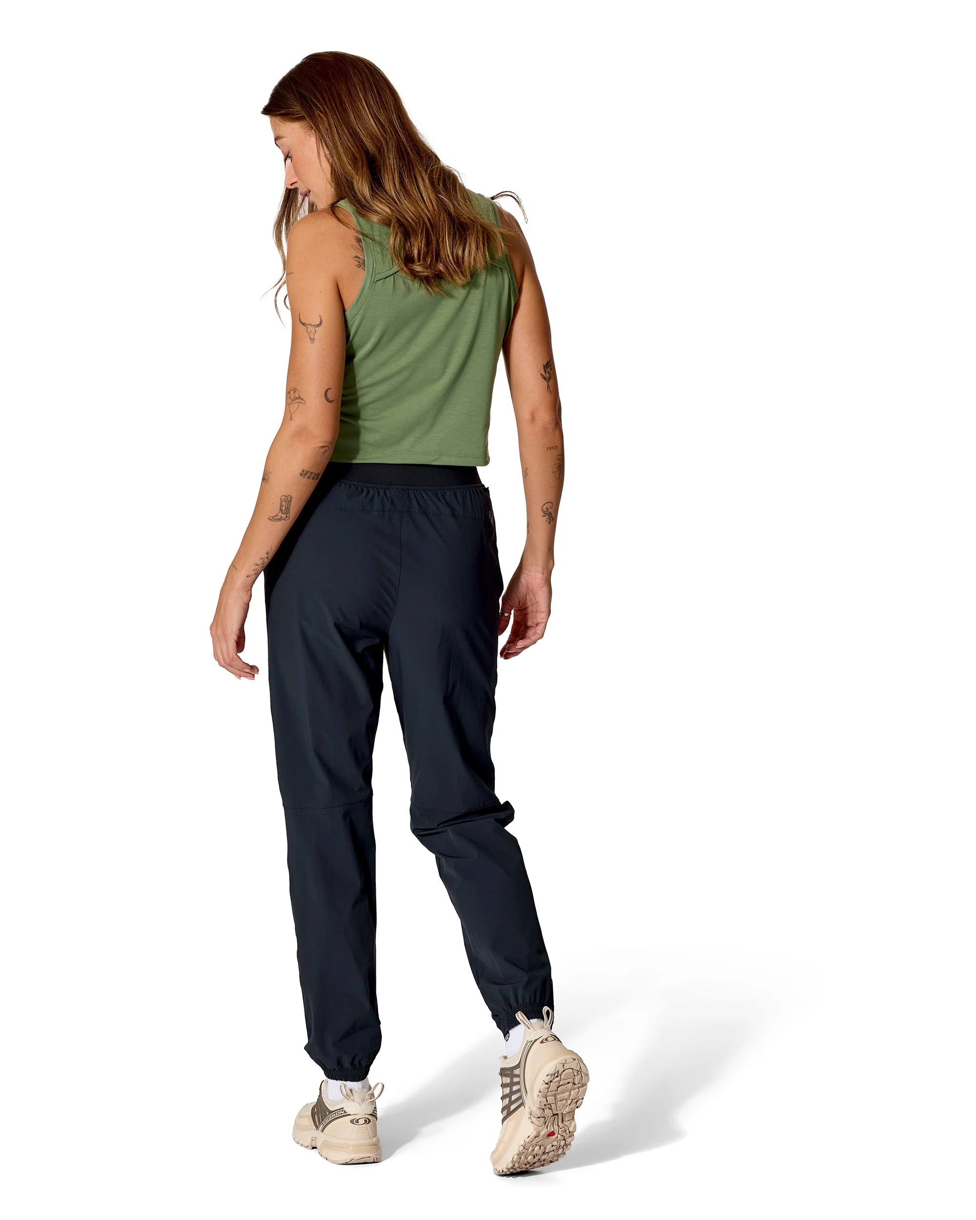 Momentum Pants Womens - Beluga - Image 4