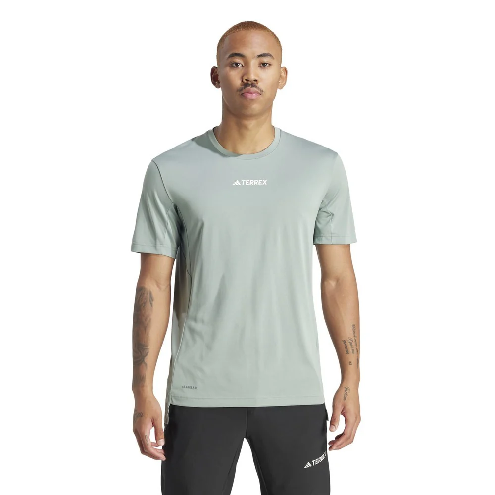Multi Tee Mens - Silver Green - Image 2