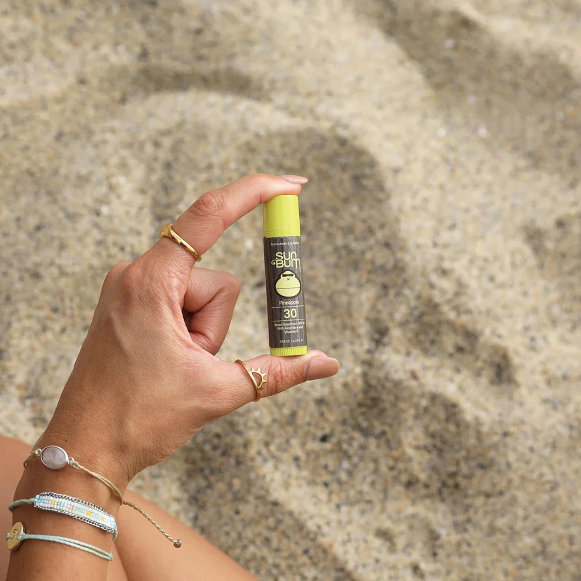 Original Spf 30 Sunscreen Lip Balm - Pineapple - Image 4