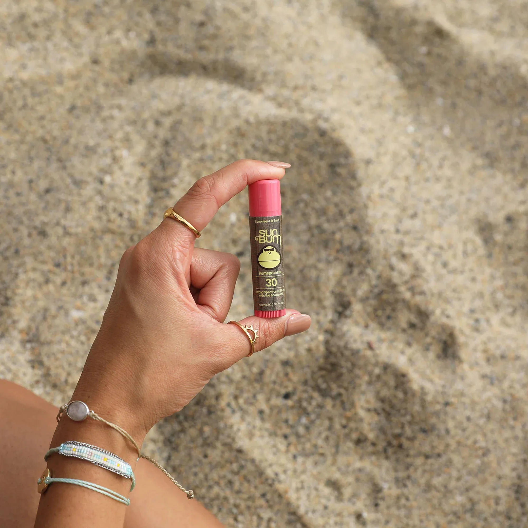 Original Spf 30 Sunscreen Lip Balm - Pomegranate - Image 4