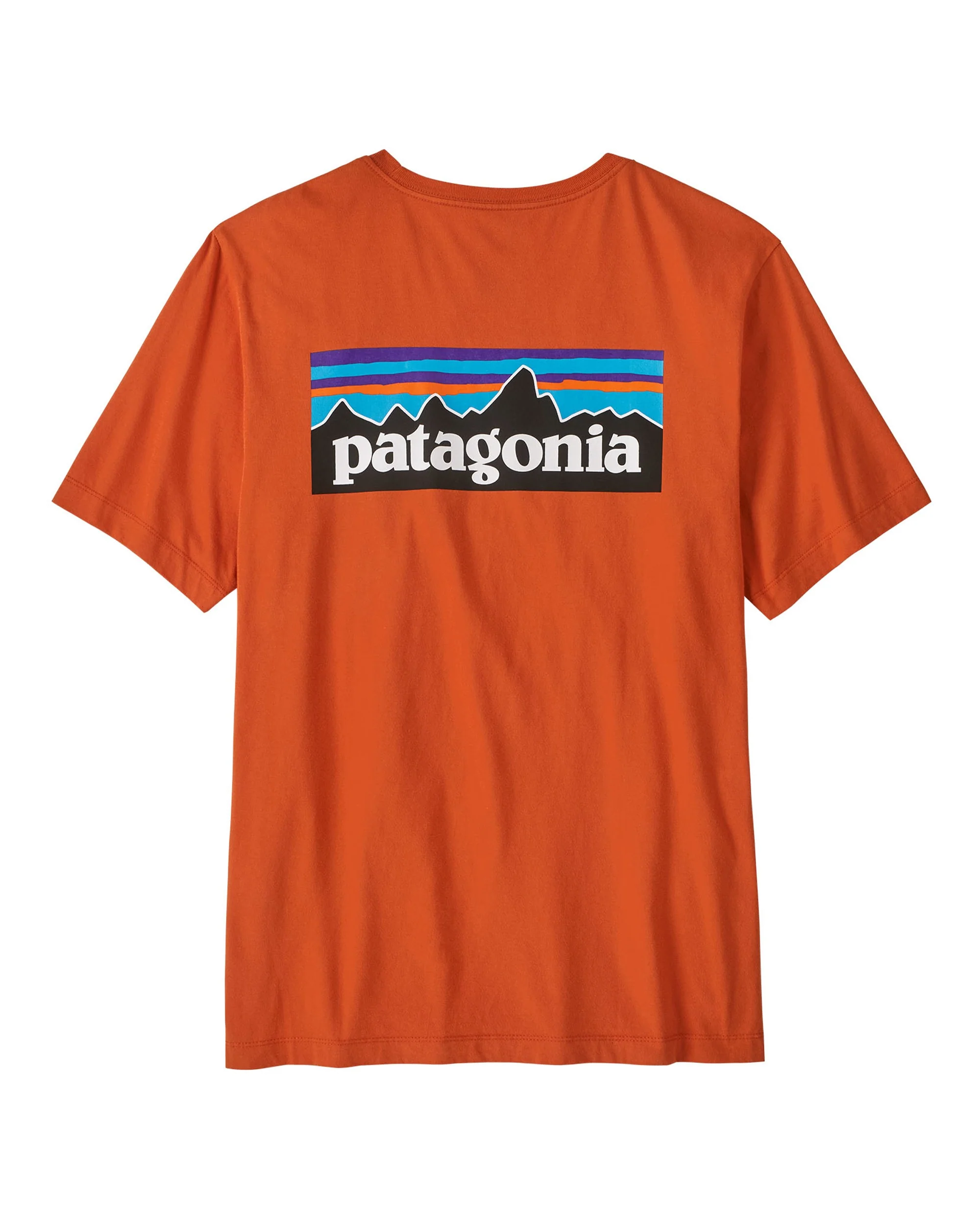 P-6 Logo T-Shirt Mens - Coal Orange