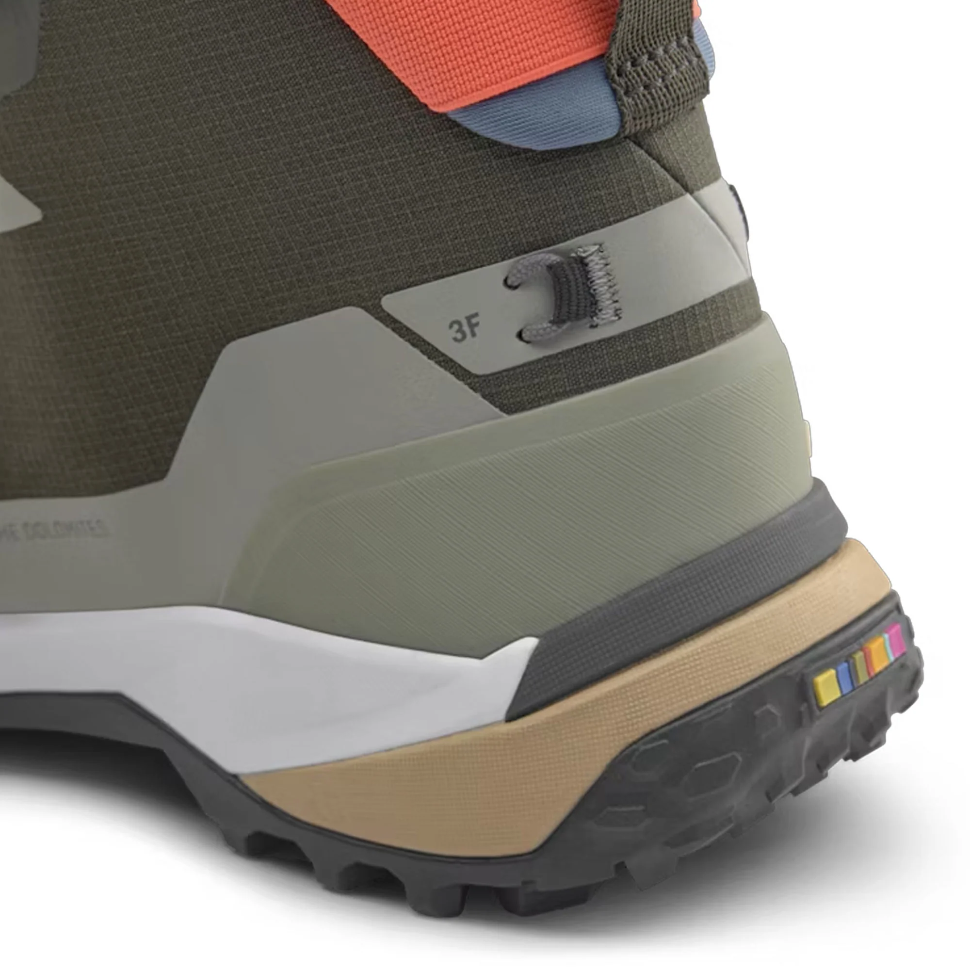 Puez 2 Mid PTX Womens - Dark Olive/Shadow - Image 3
