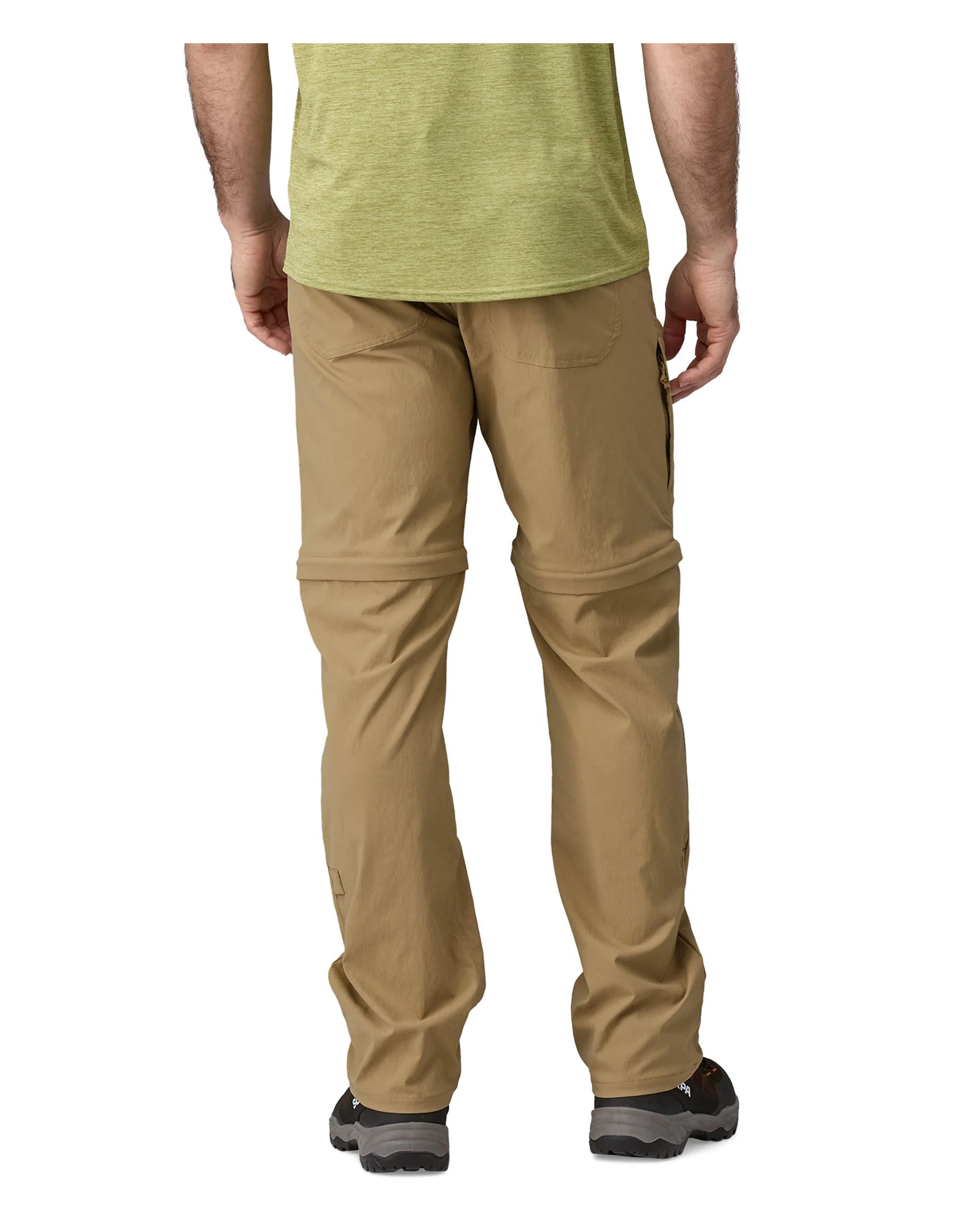 Quandary Convertible Pants Mens - Classic Tan - Image 3