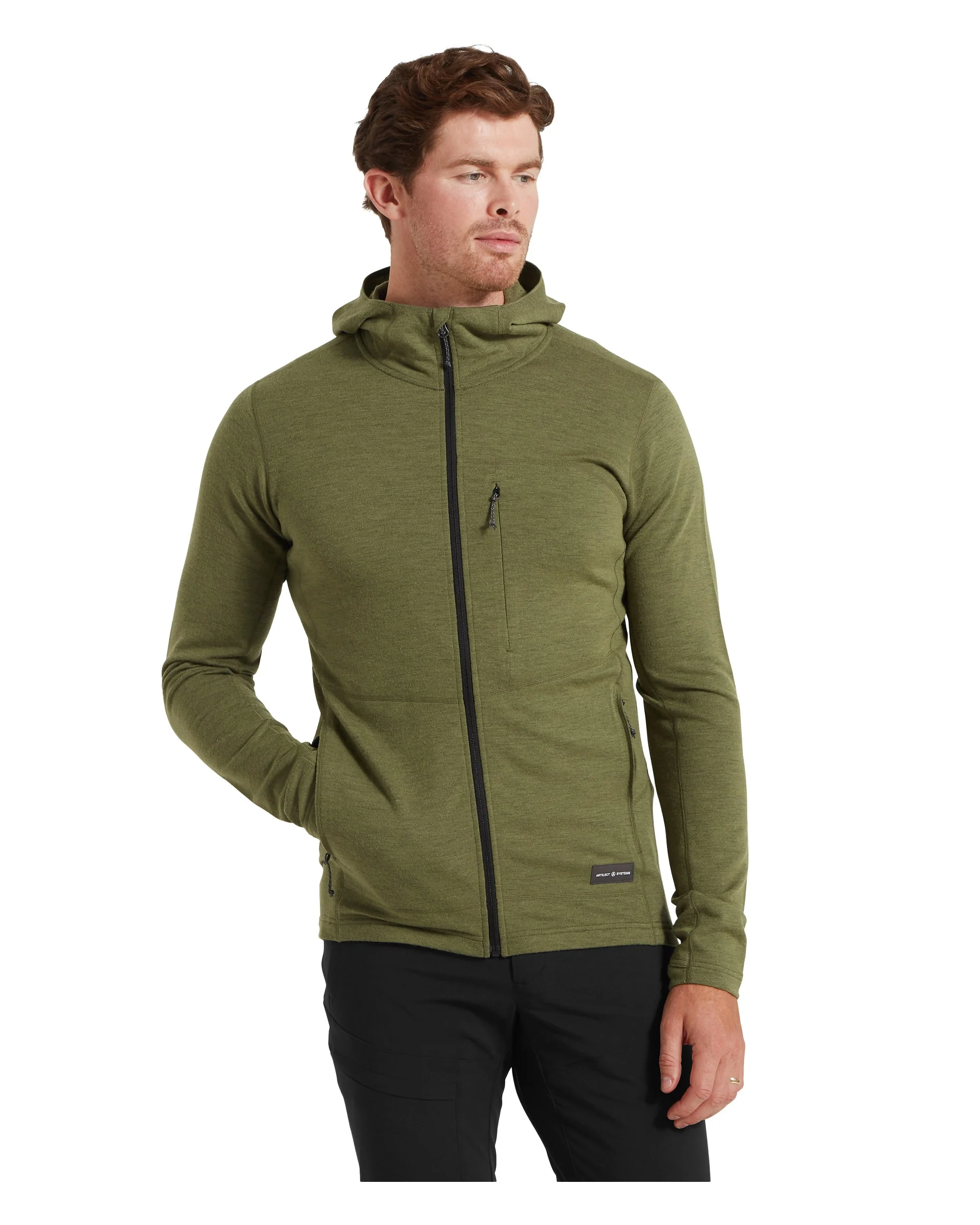 Quandary Peak Hoodie Mens - Spruce - Image 2