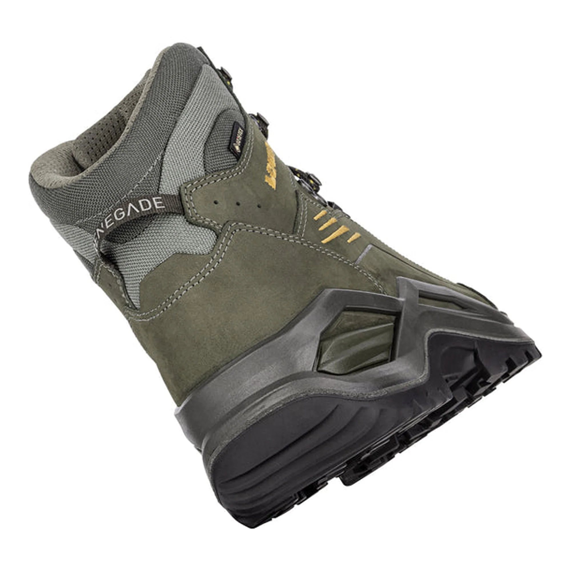 Renegade Evo GTX Mid Mens - Olive/Mustard - Image 3