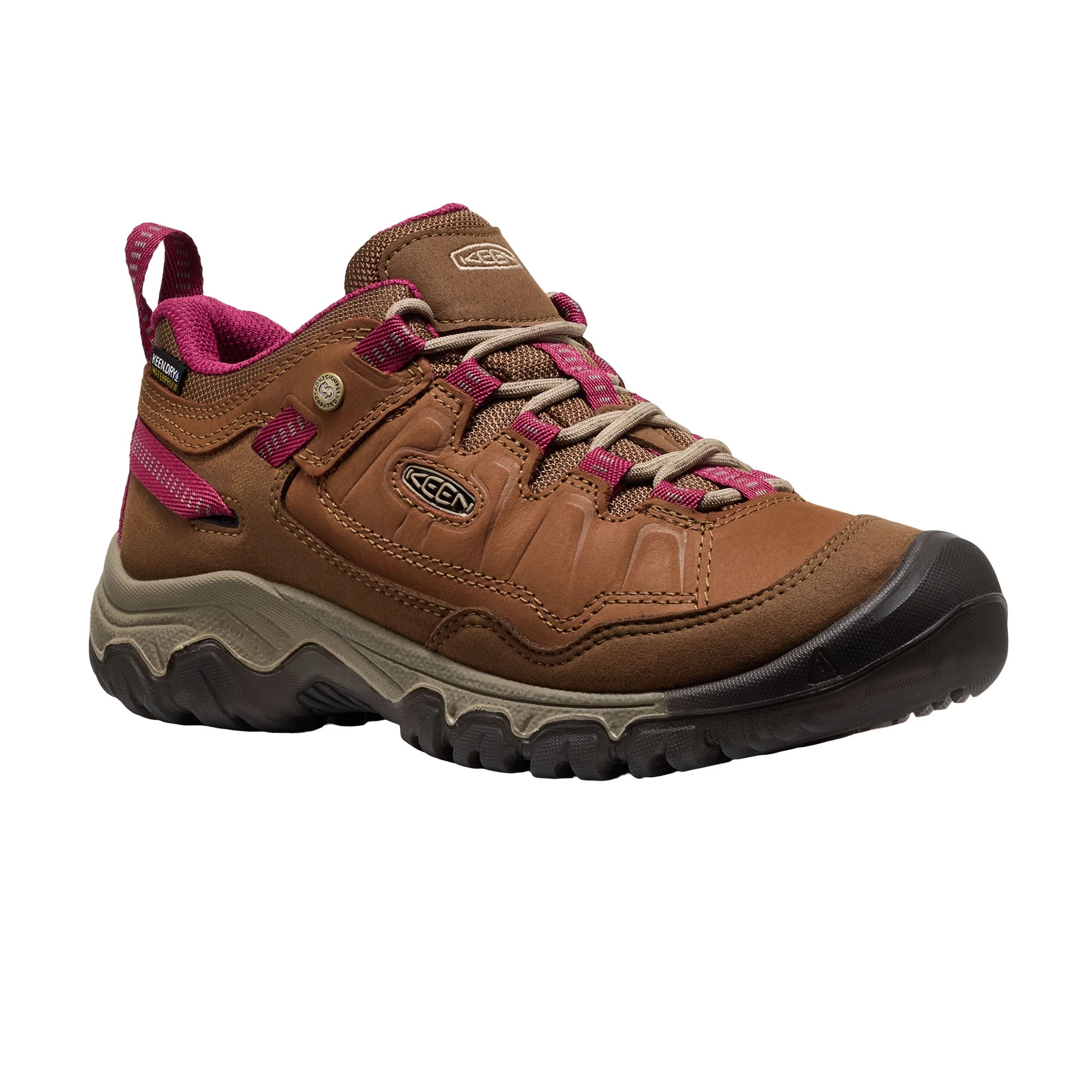 Targhee IV WP Womens - Bison/Beaujolais