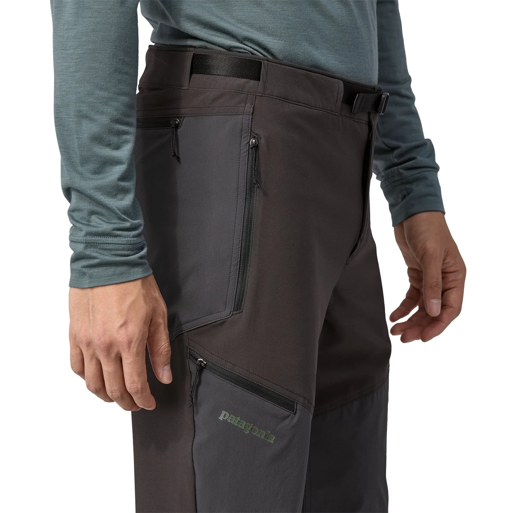 Terravia Alpine Pants Mens - Regular - Black - Image 5