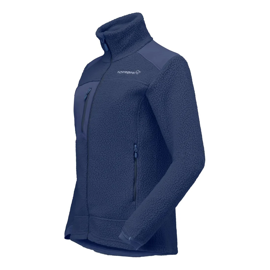 Trollveggen Warm3 Jacket Womens - Indigo Night - Image 3