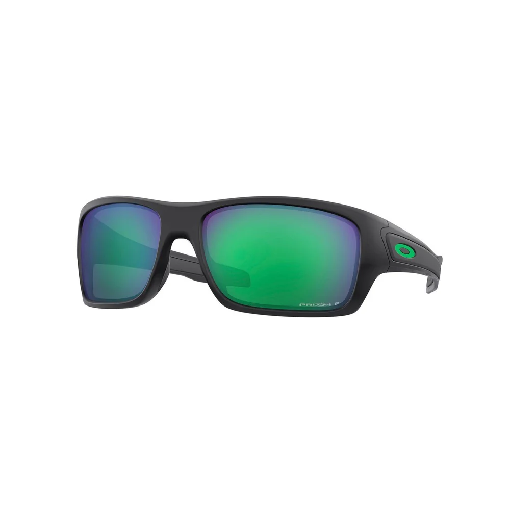 Turbine Sunglasses - Matt Black With Prizm Jade Polarised