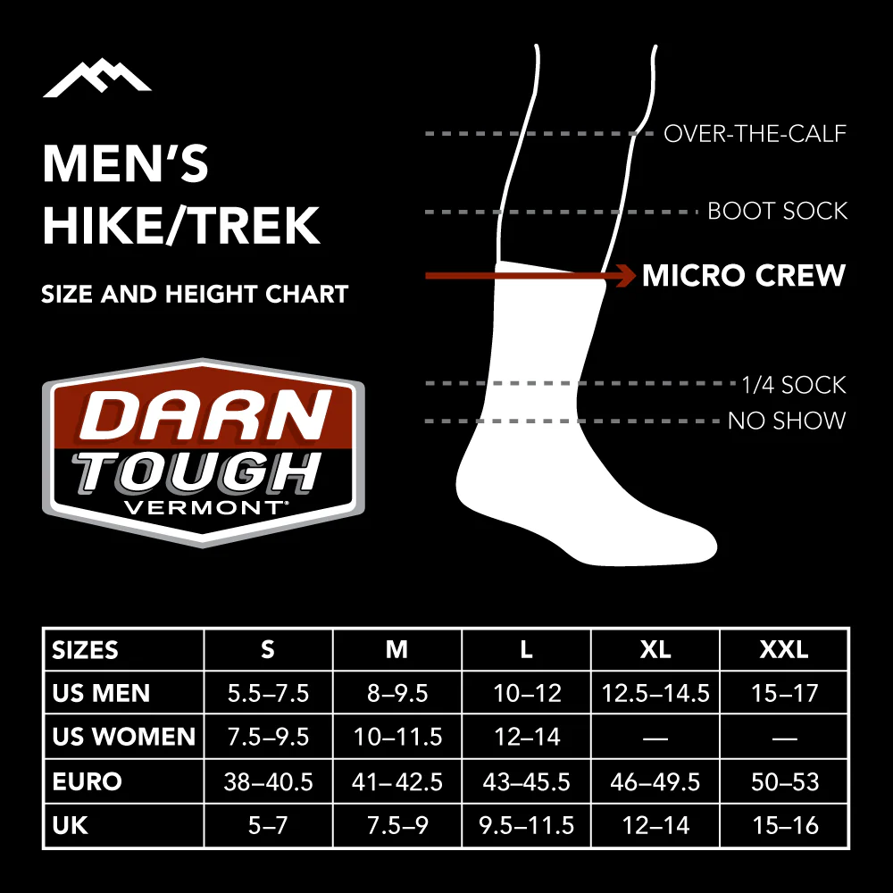 Spaced Out Micro Crew Lightweight Socks Mens - Walnut - Image 3